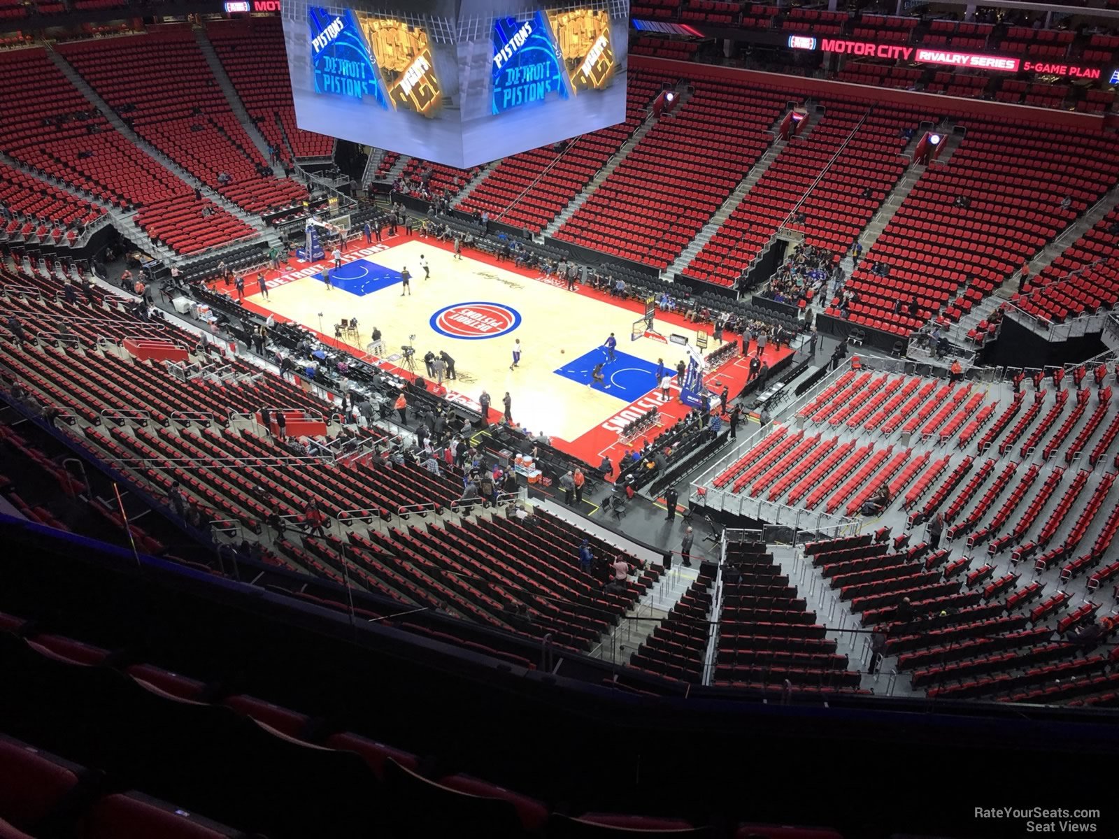 Detroit Pistons Seating Chart With Seat Numbers
