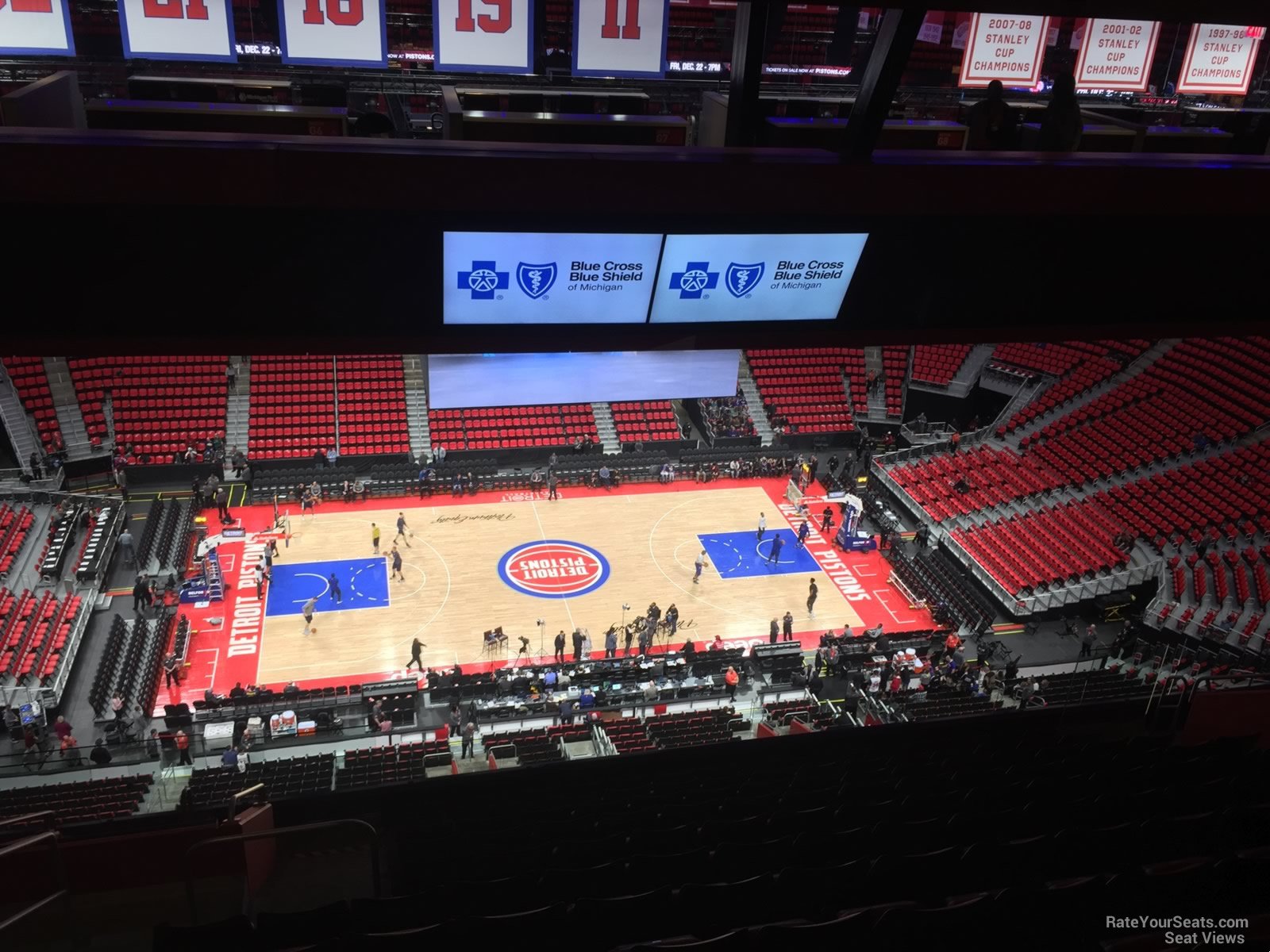 Detroit Pistons Seating Chart With Seat Numbers