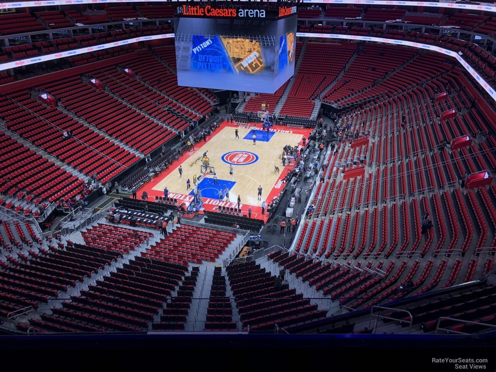 Mezzanine 1 at Little Caesars Arena 