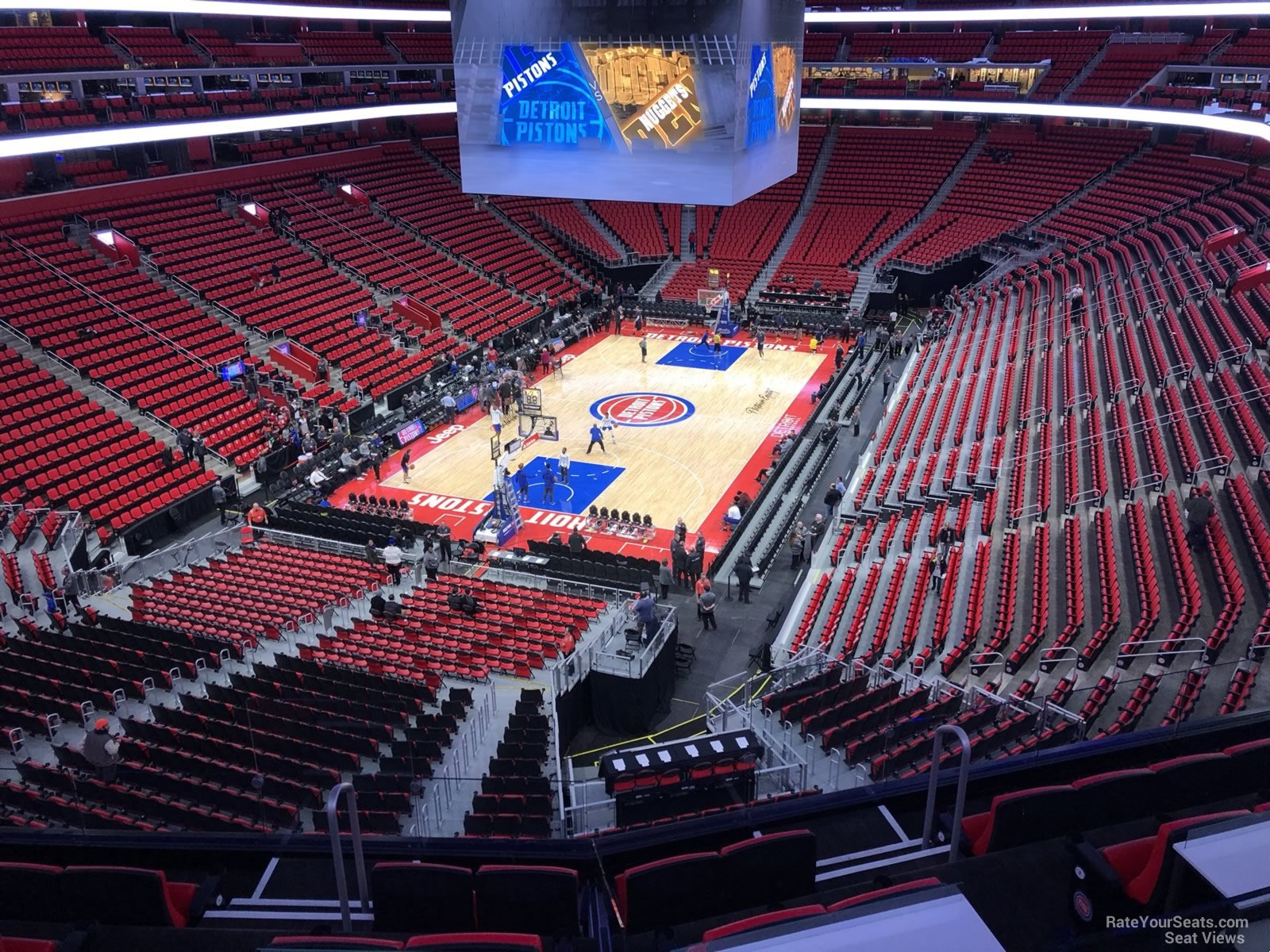 Mezzanine 16 at Little Caesars Arena 