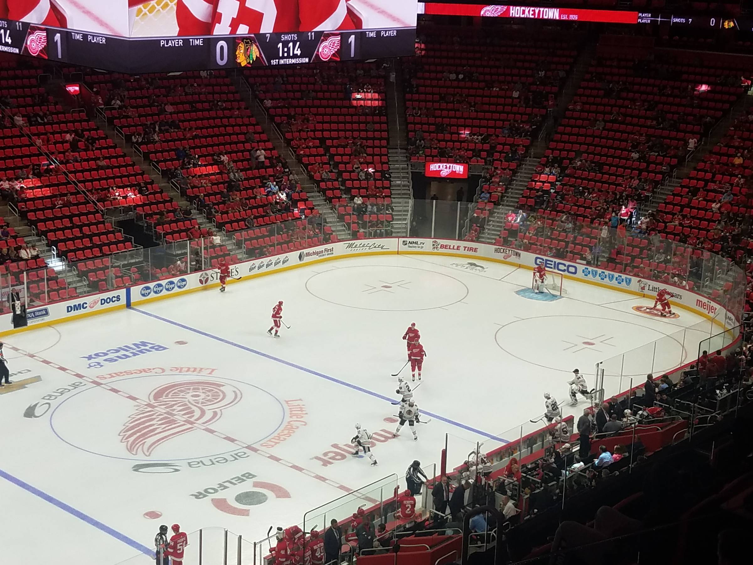 Joe Louis Arena Hockey Seating Chart