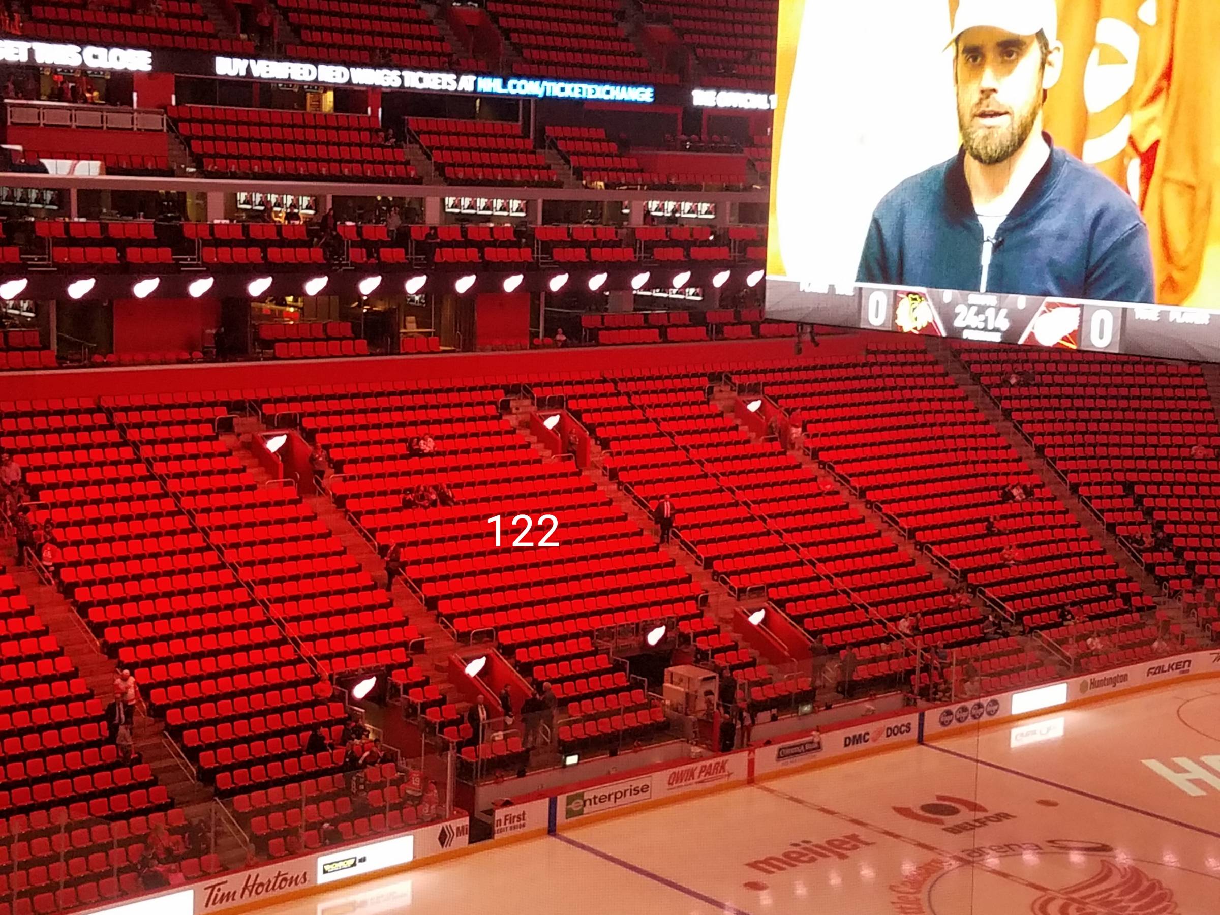Section 116 Little Caesars Arena 52 - o9s87o3