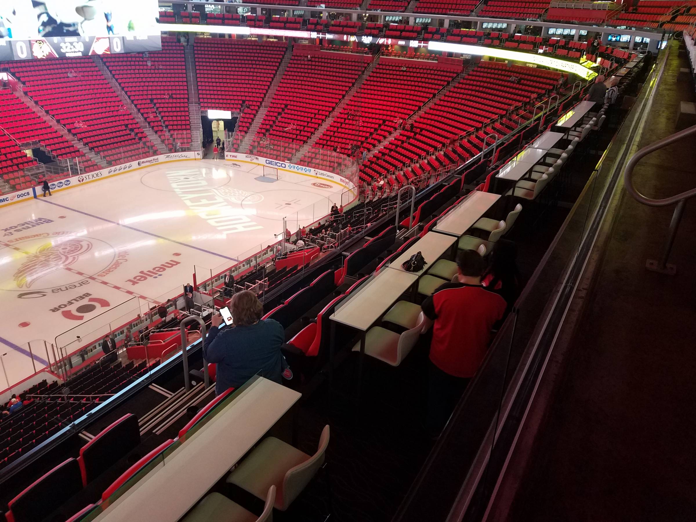 Detroit Red Wings Virtual Seating Chart