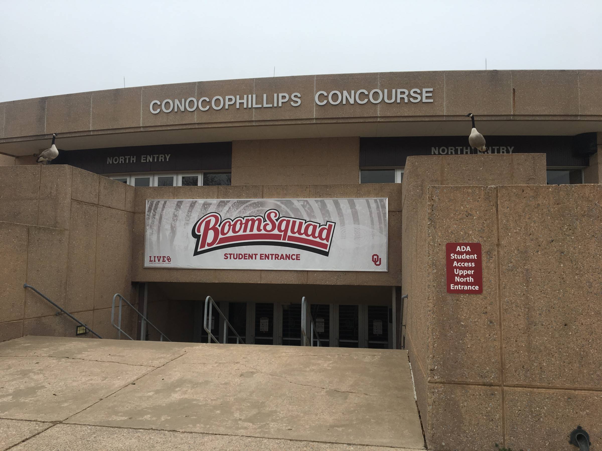 Student Entrance at Lloyd Noble Center