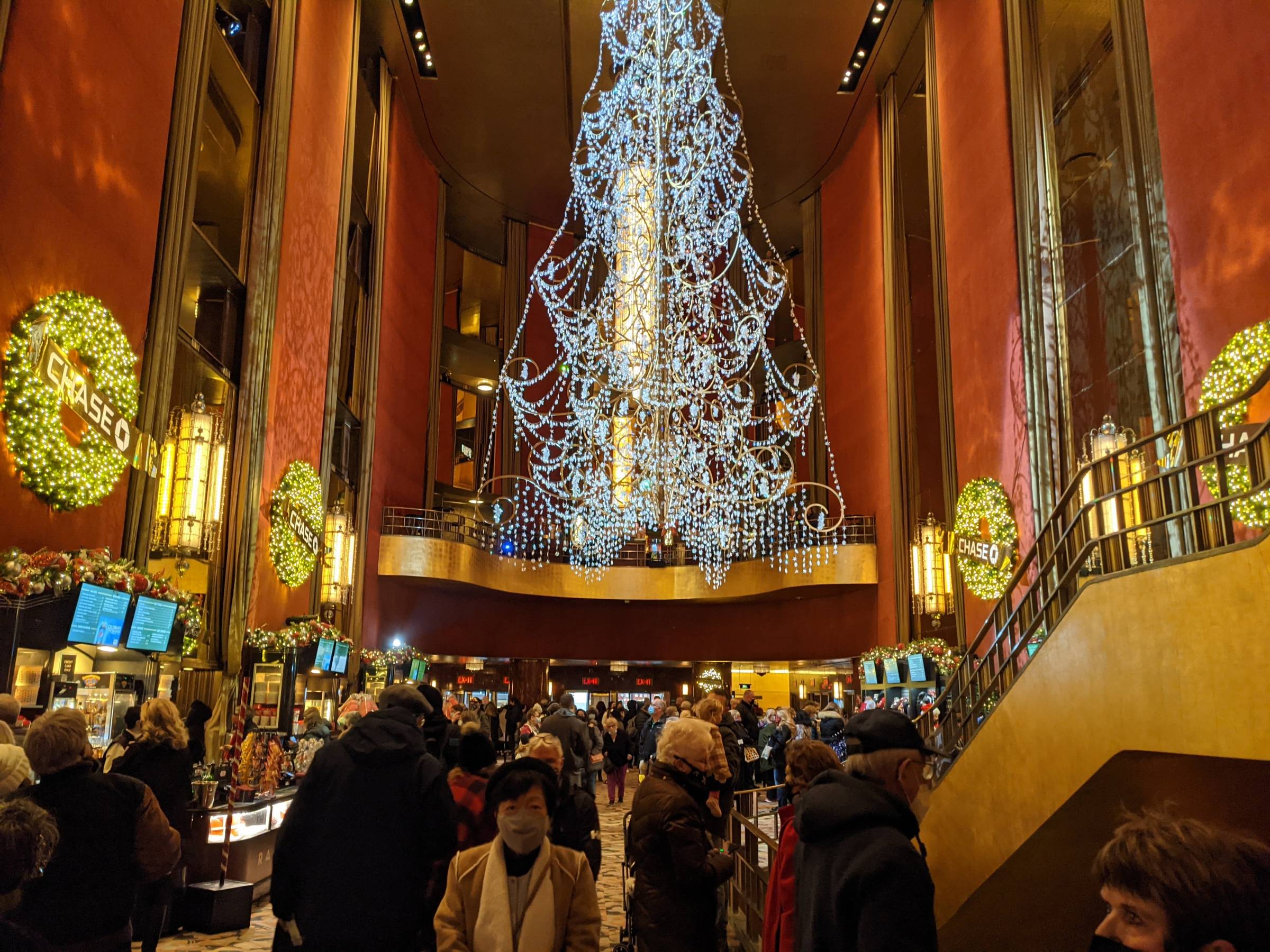 lobby at radio city music hall