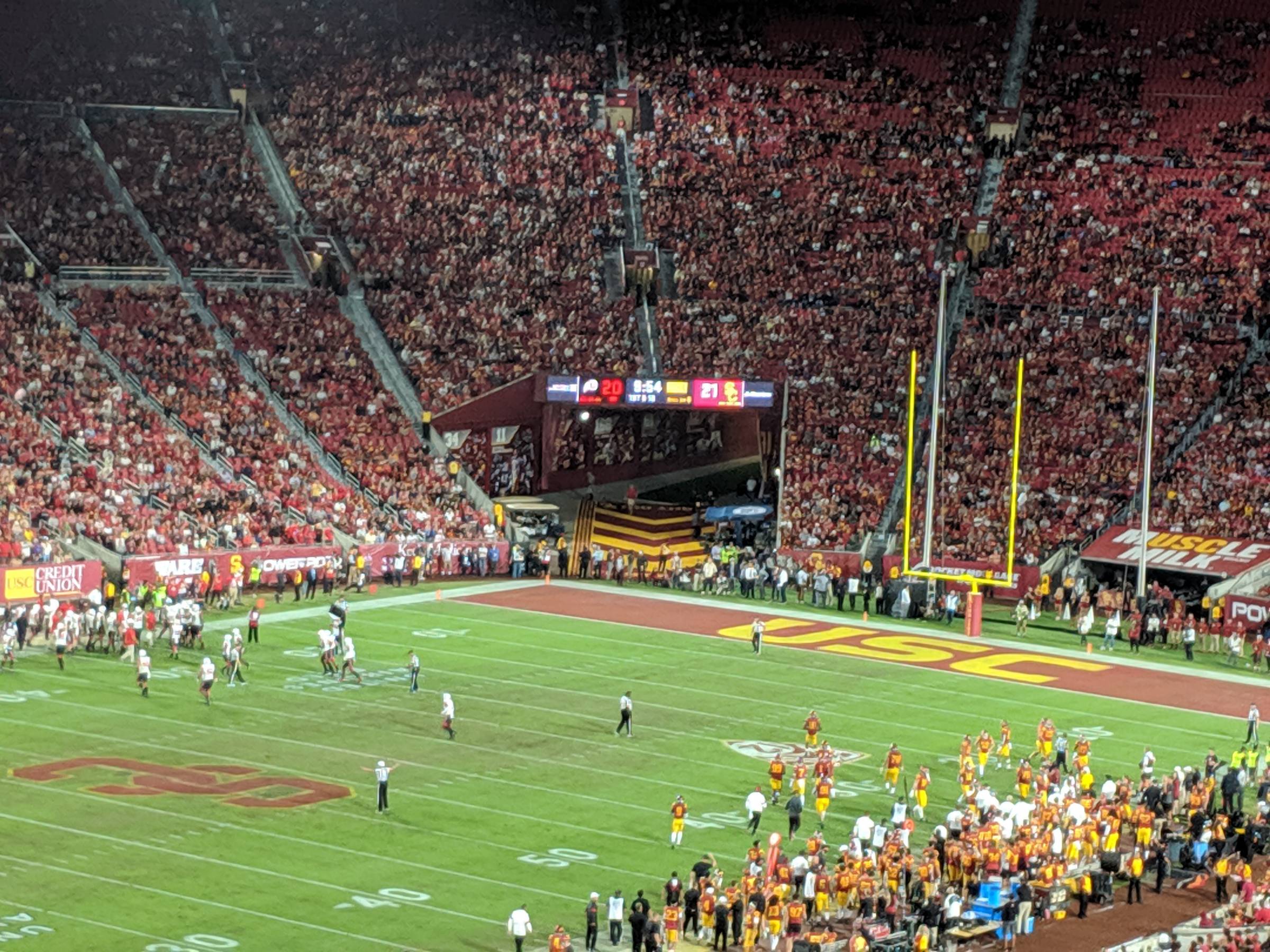 Tunnel at Los Angeles Memorial Coliseum