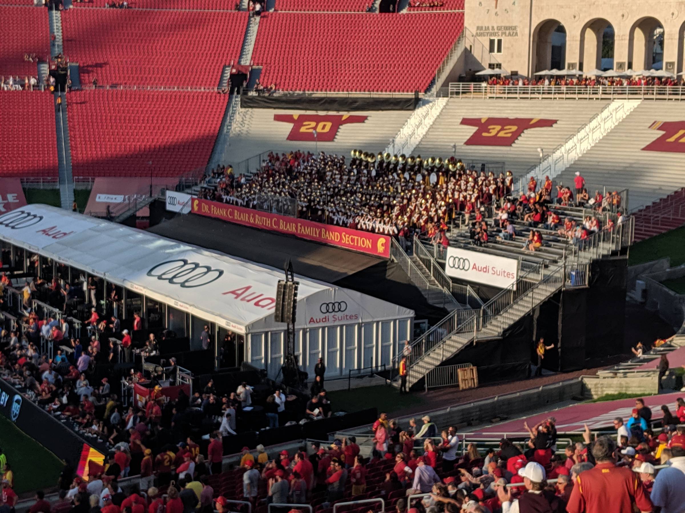 USC Band at the Coliseum