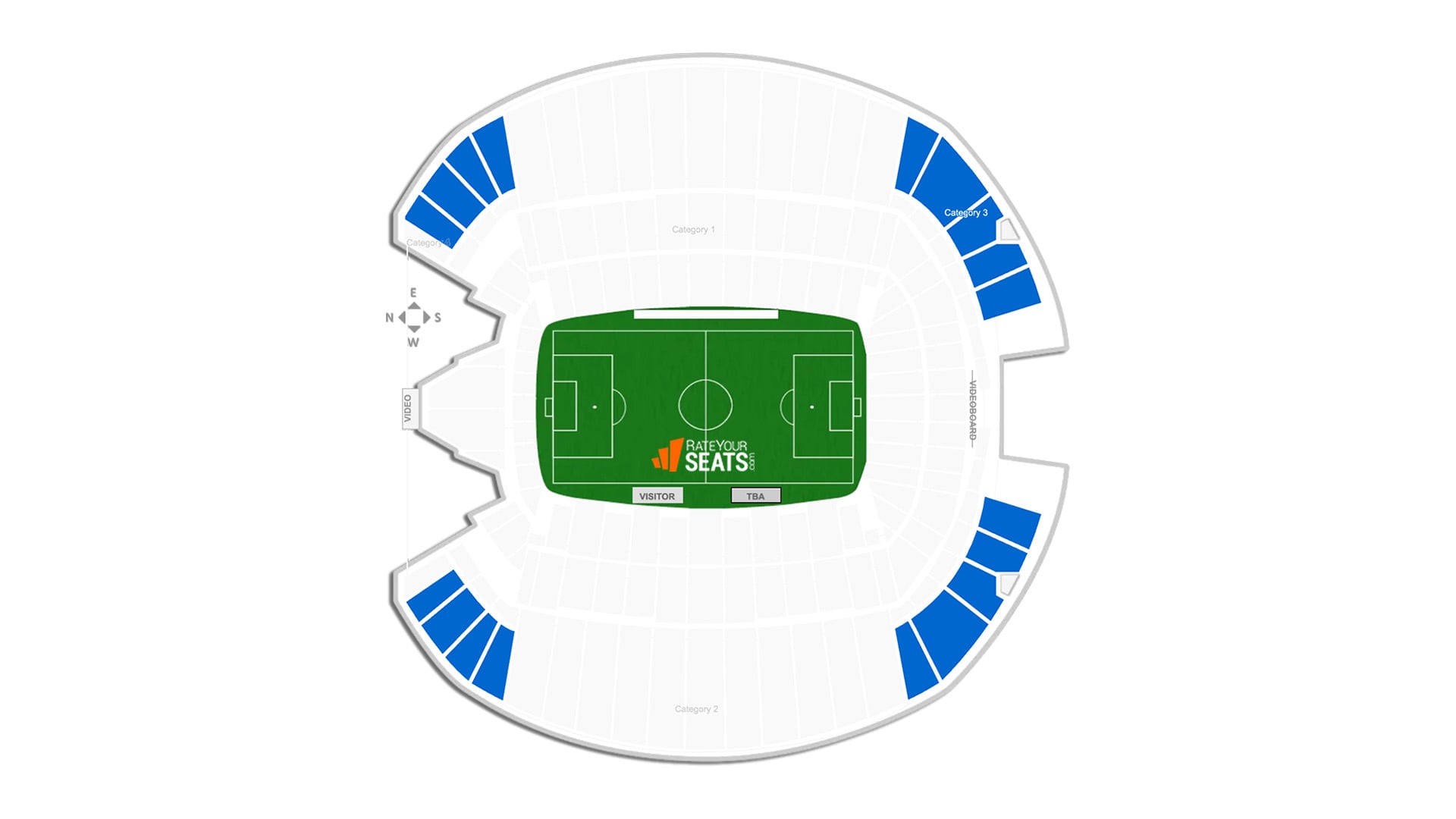 Lumen Field Category 3 Seating