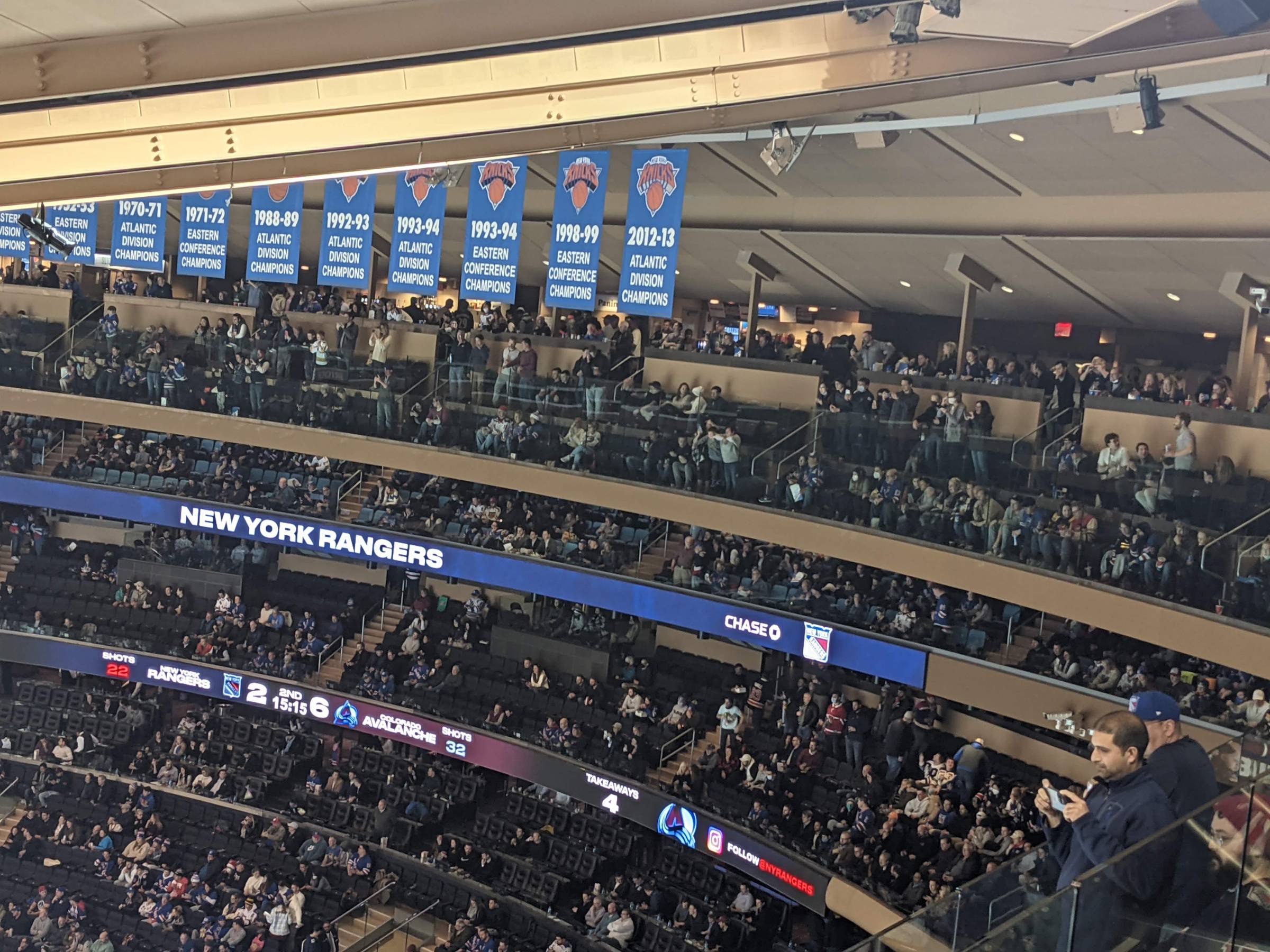 Madison Square Garden Seating 