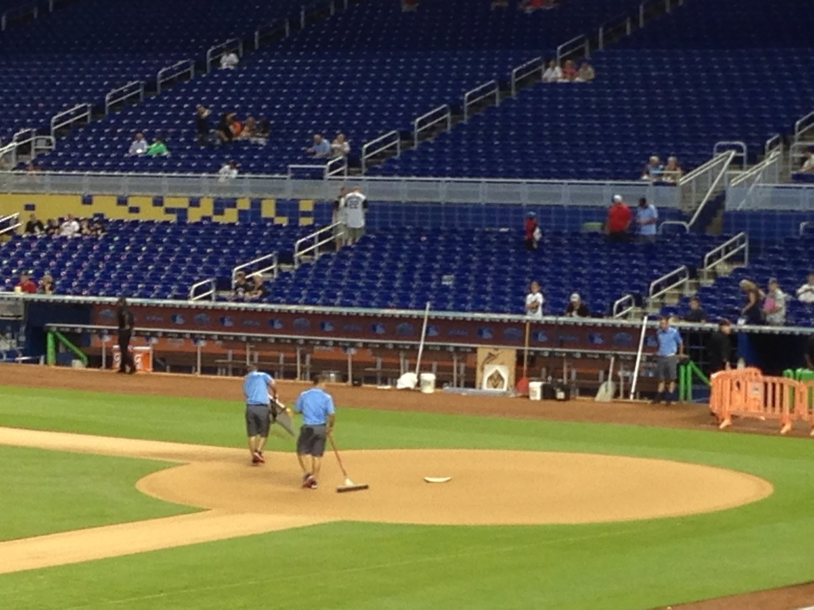 Marlins Park Visitor Dugout