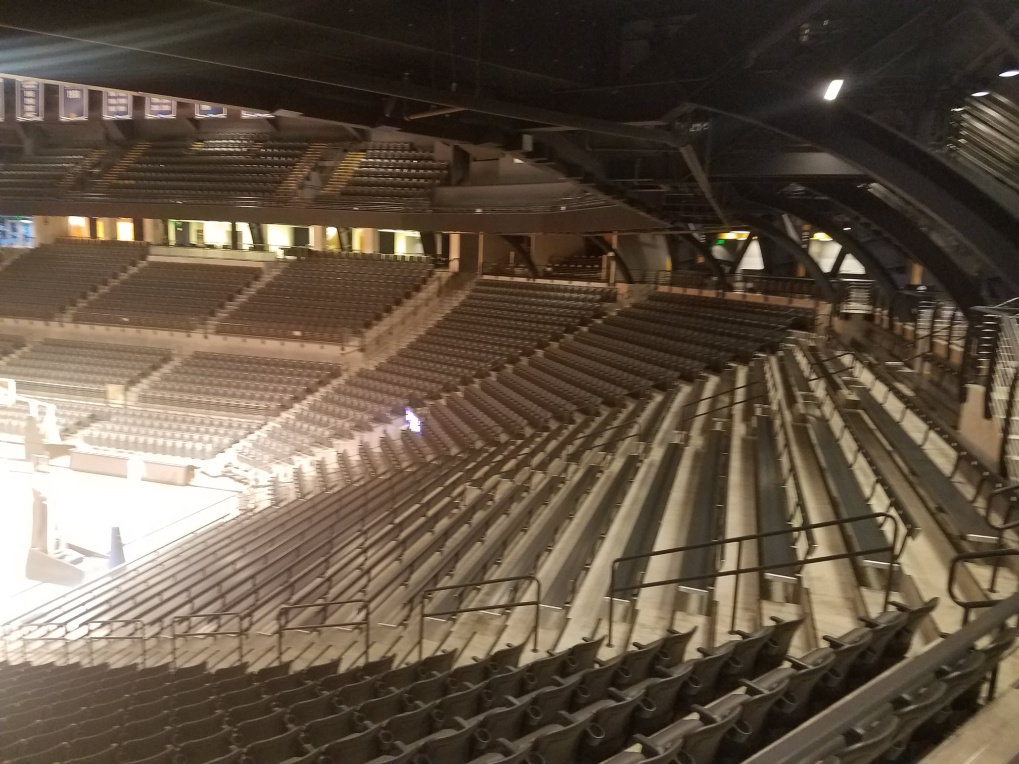 student seating georgia tech basketball