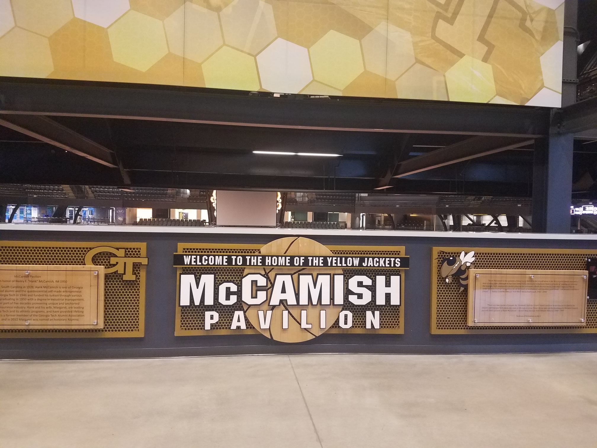 mccamish pavilion entrance