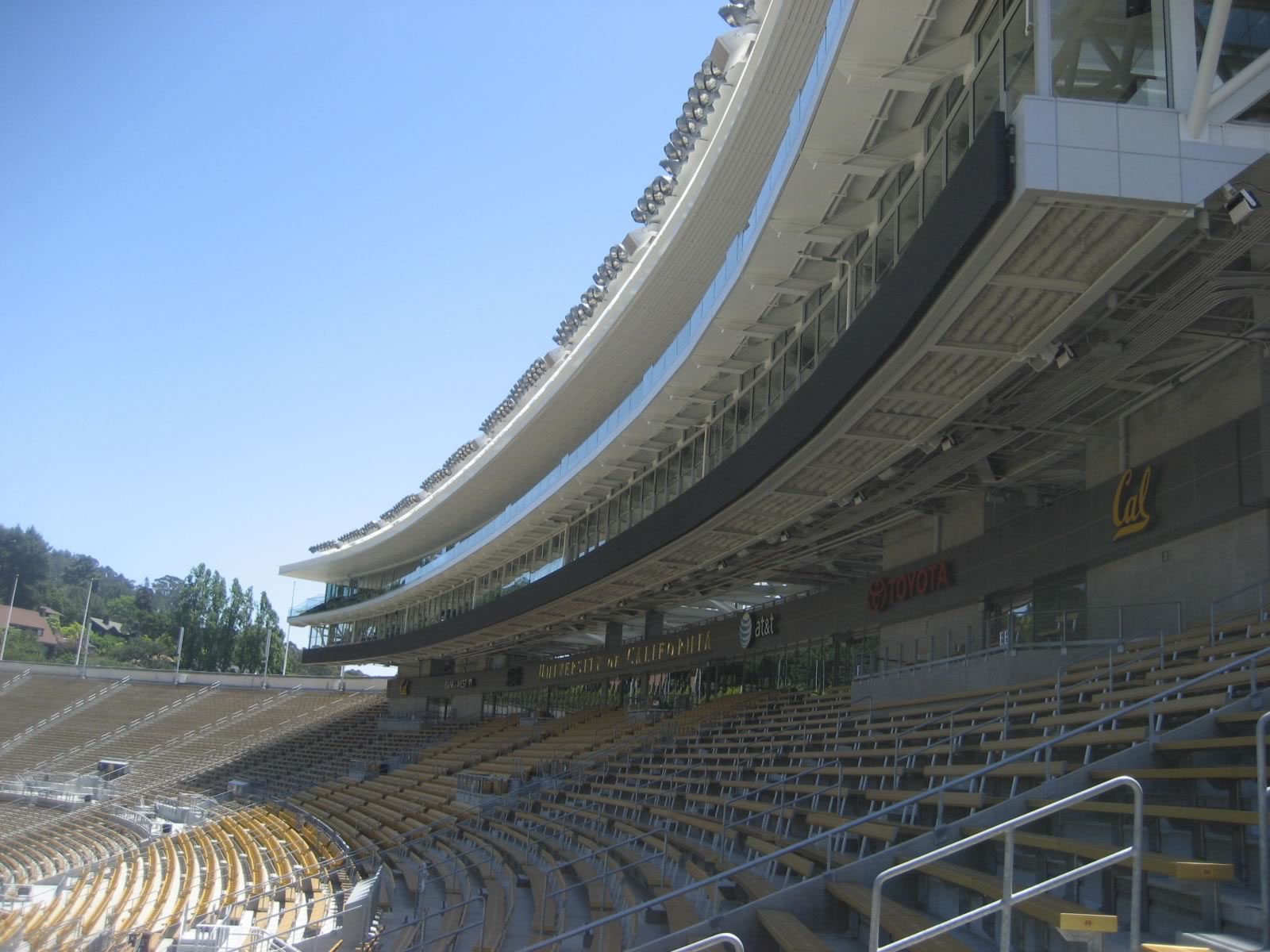 Memorial Stadium Cal Bears Seating Chart