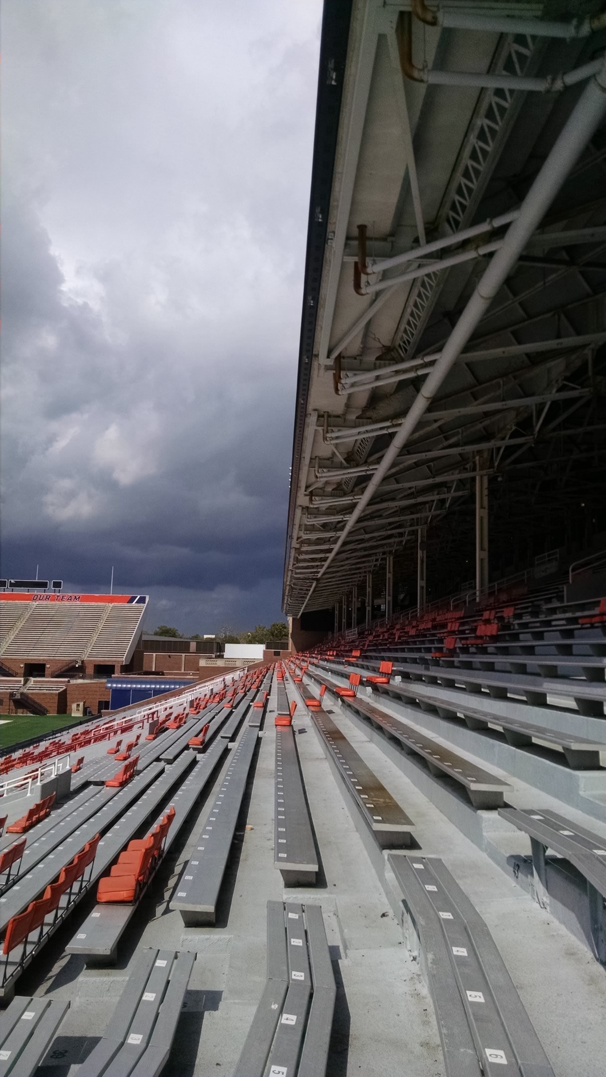 Memorial Stadium Champaign Seating Chart With Rows