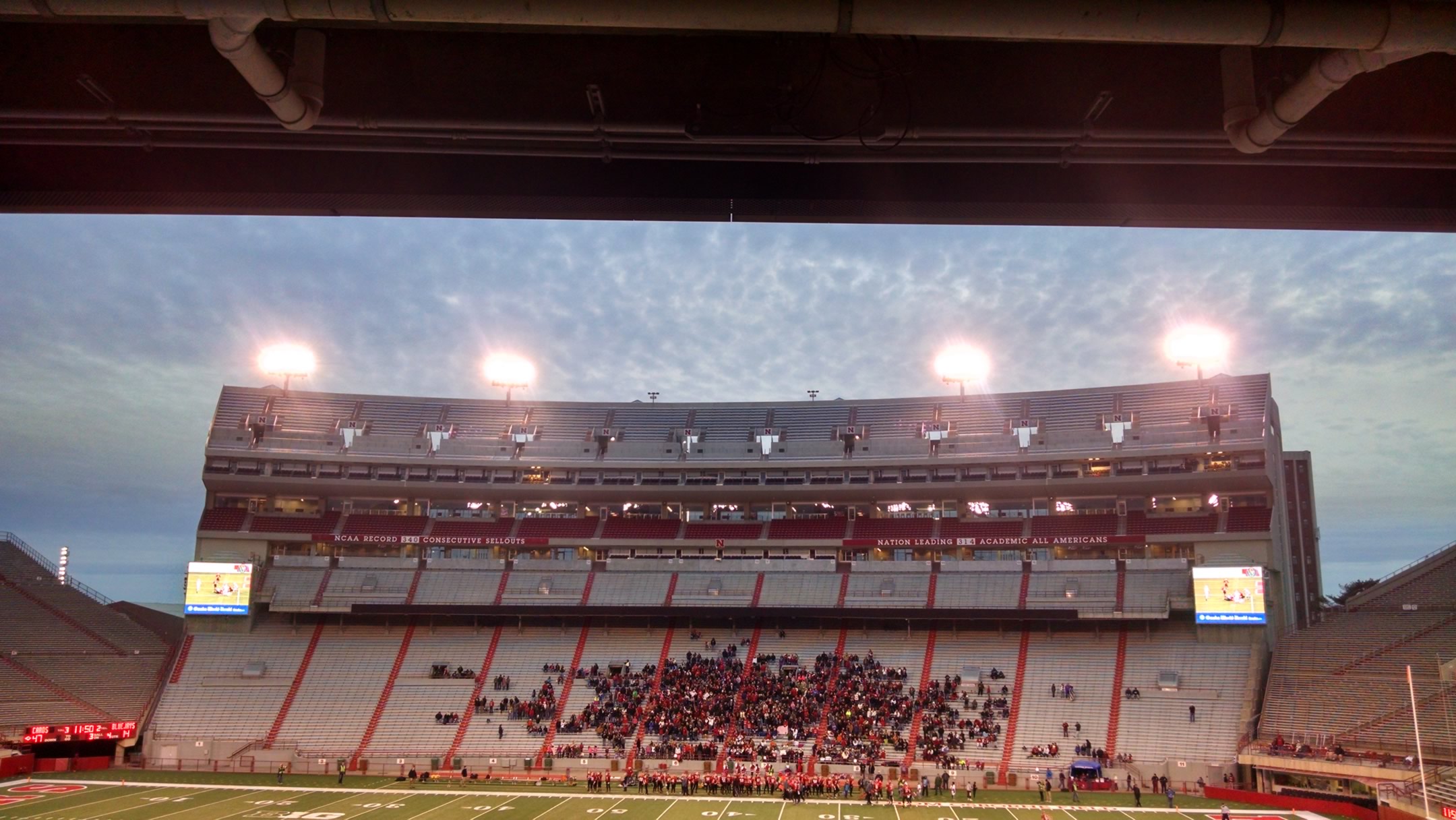 Unl Seating Chart Memorial Stadium