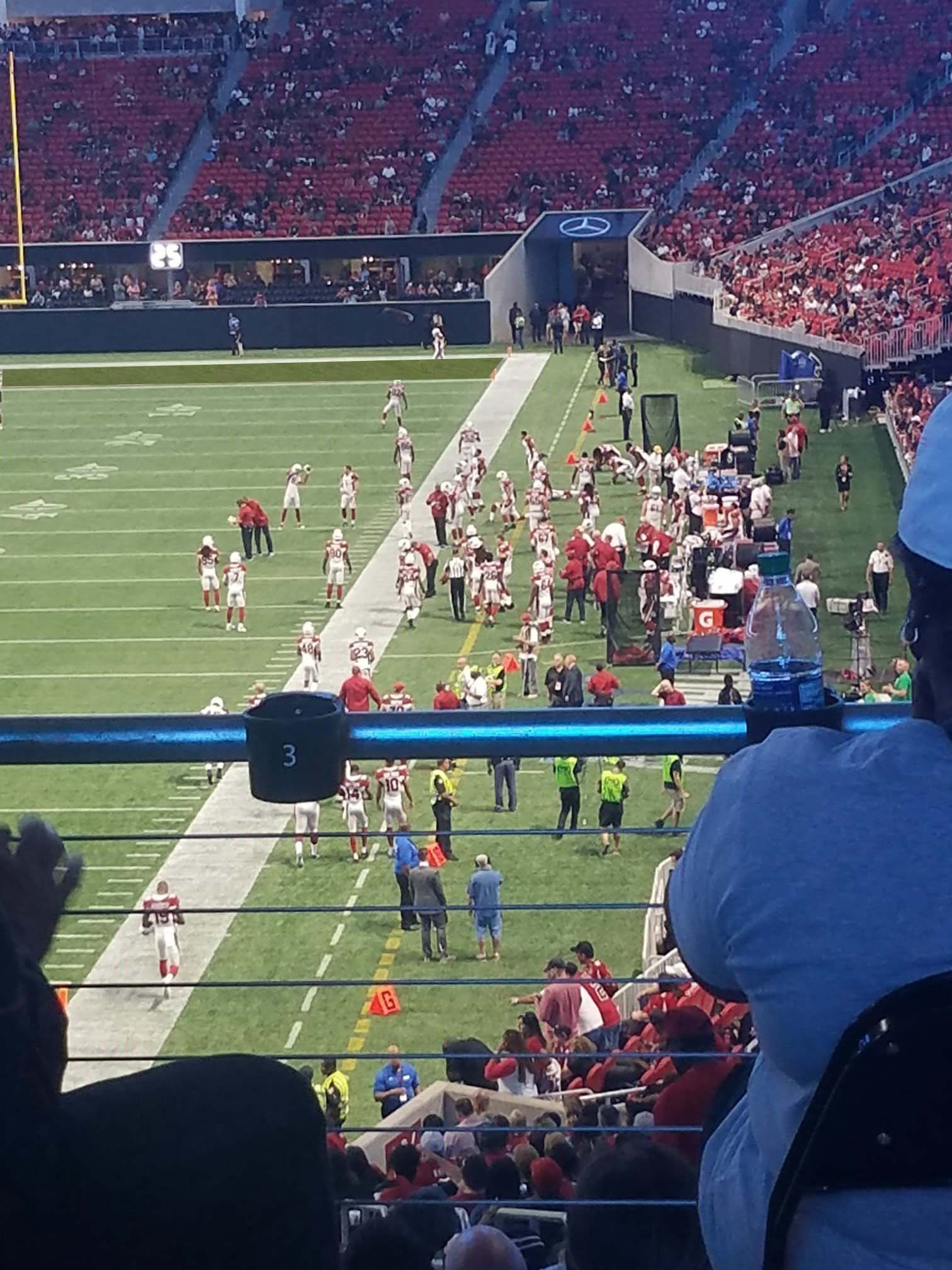 Mercedes Benz Stadium Seating Chart With Rows