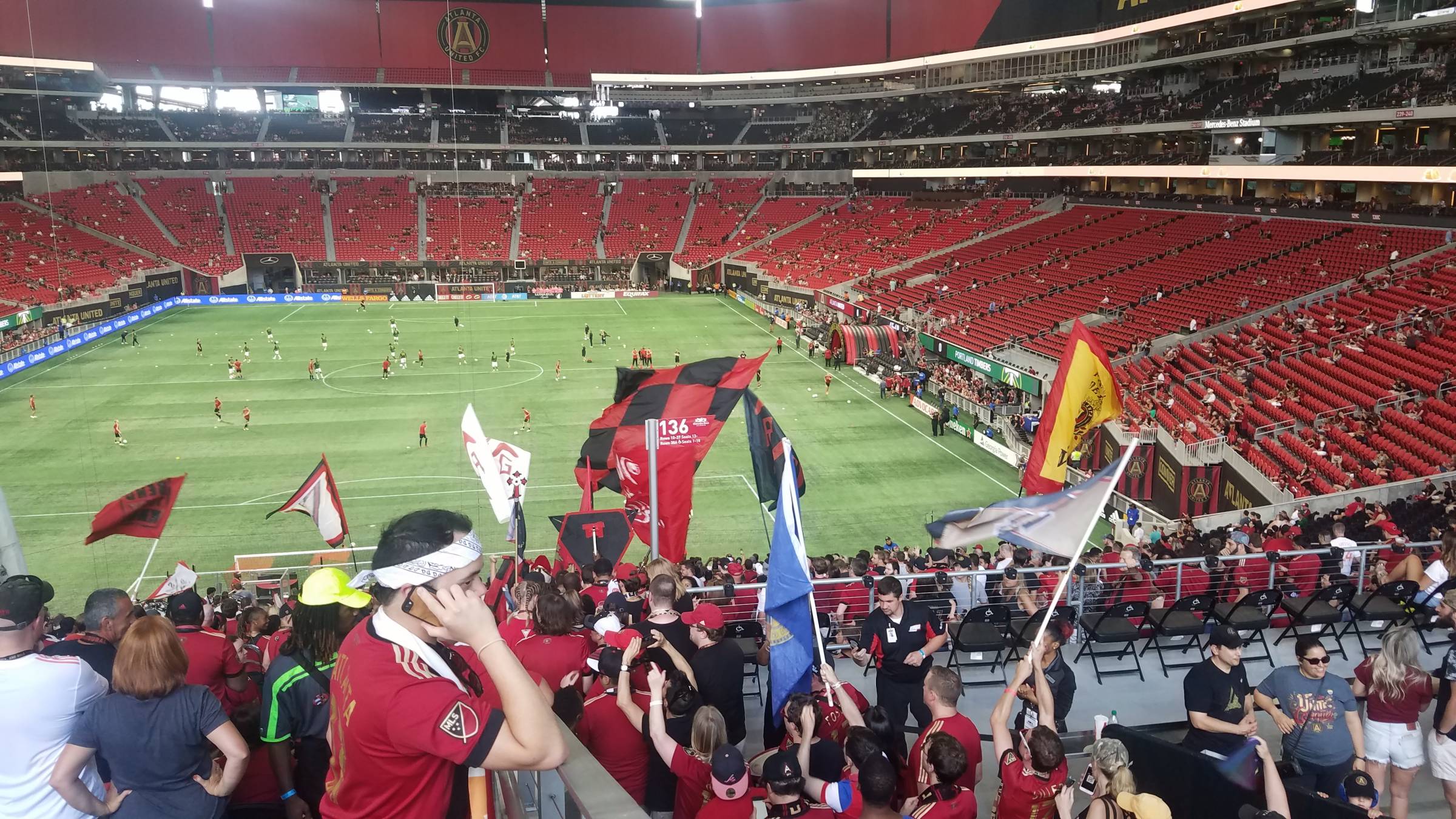 Mercedes Benz Stadium Seating