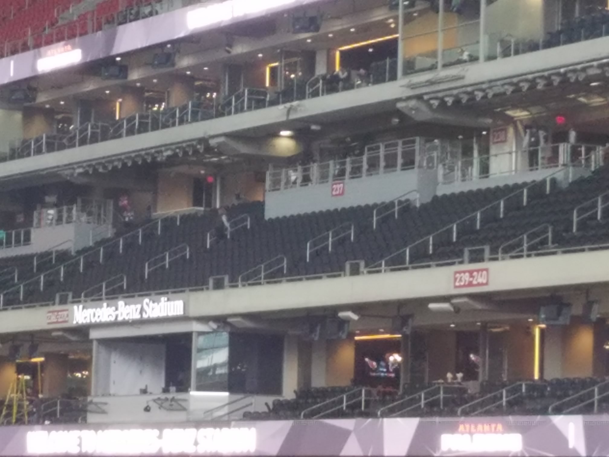 Mercedes Benz Stadium Club Level Seating Chart