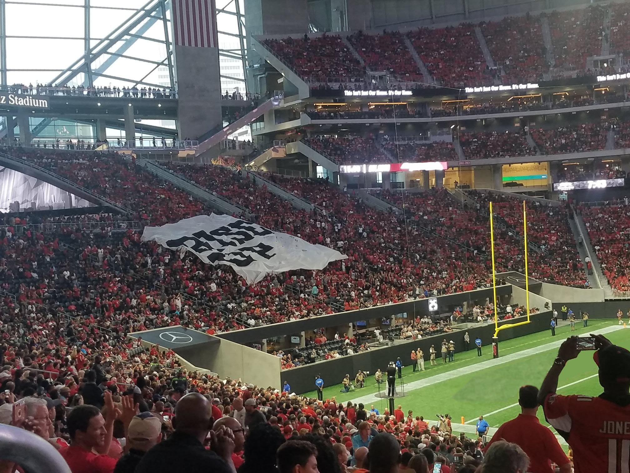 falcons rise up flag