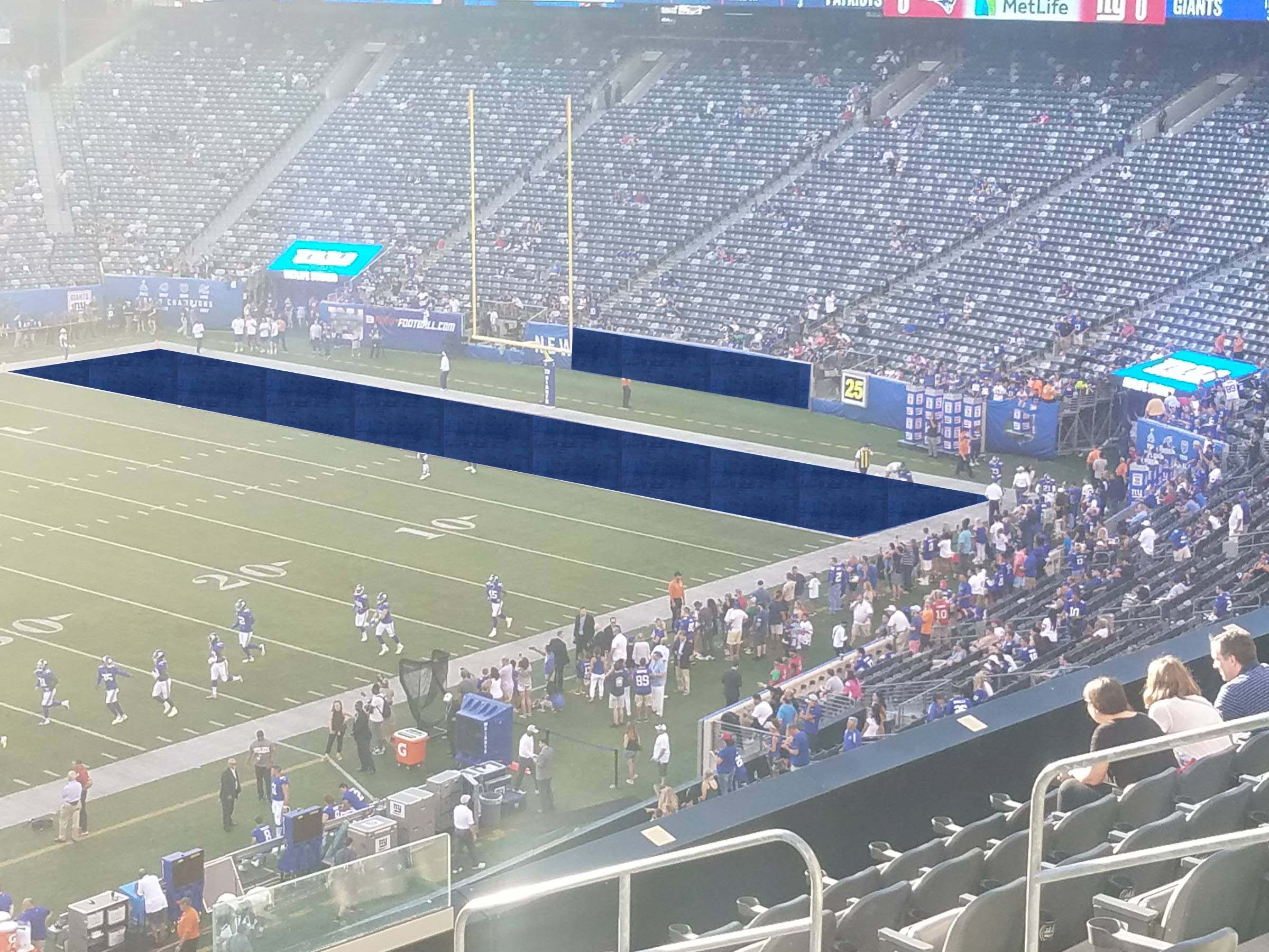giants tunnel section 104
