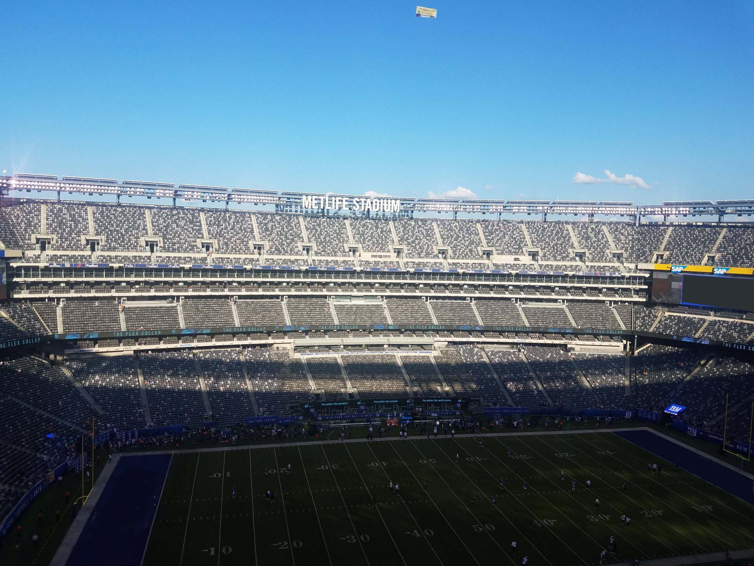 Giants Stadium Seating Chart Rows