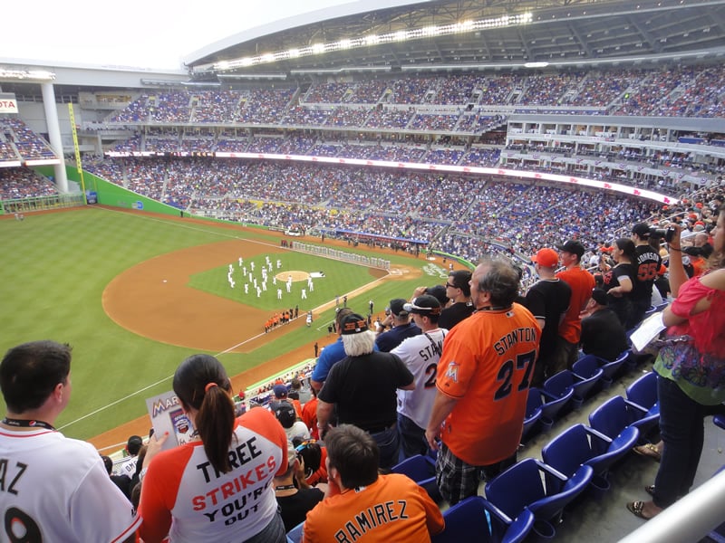 section 325 seat view  for baseball - loandepot park