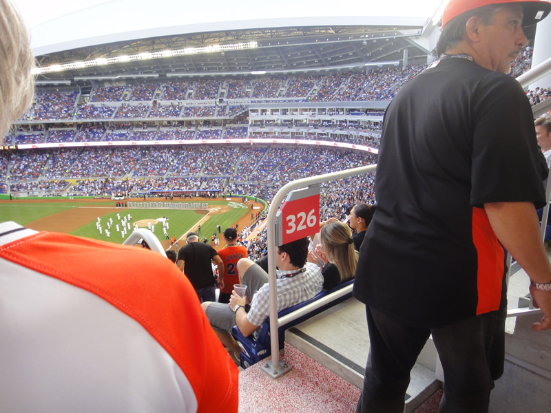 section 326 seat view  for baseball - loandepot park