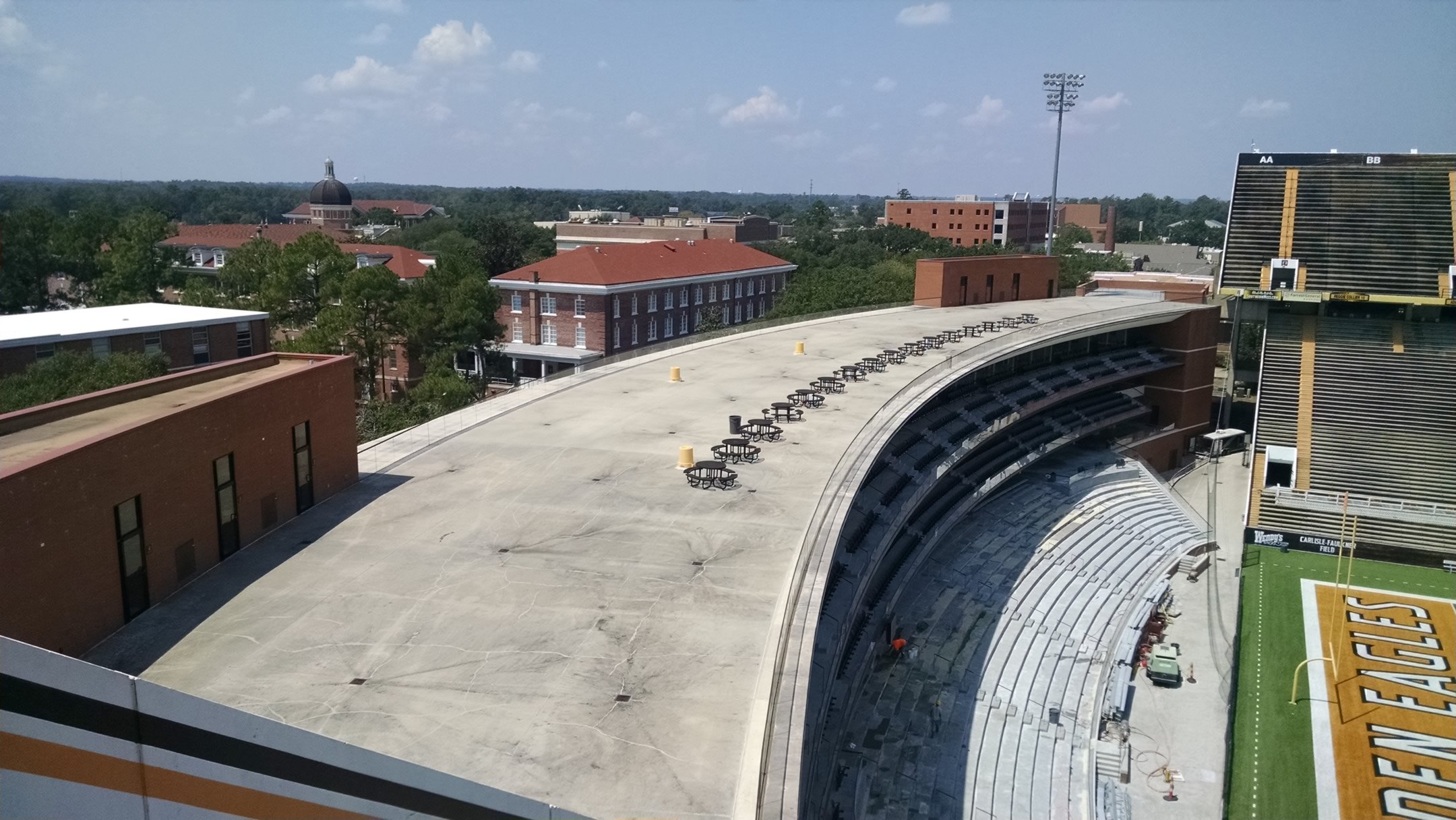 roof top plaza