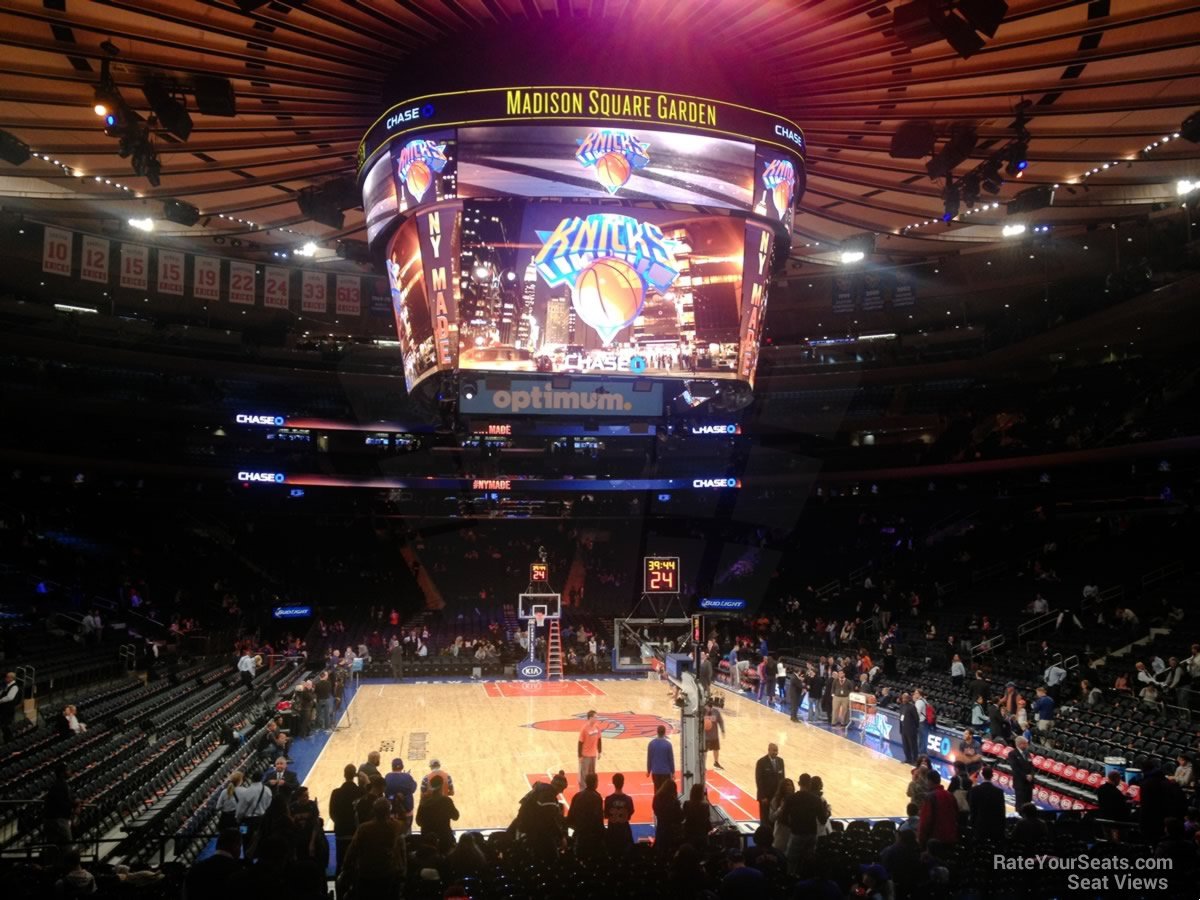 section 101 seat view  for basketball - madison square garden