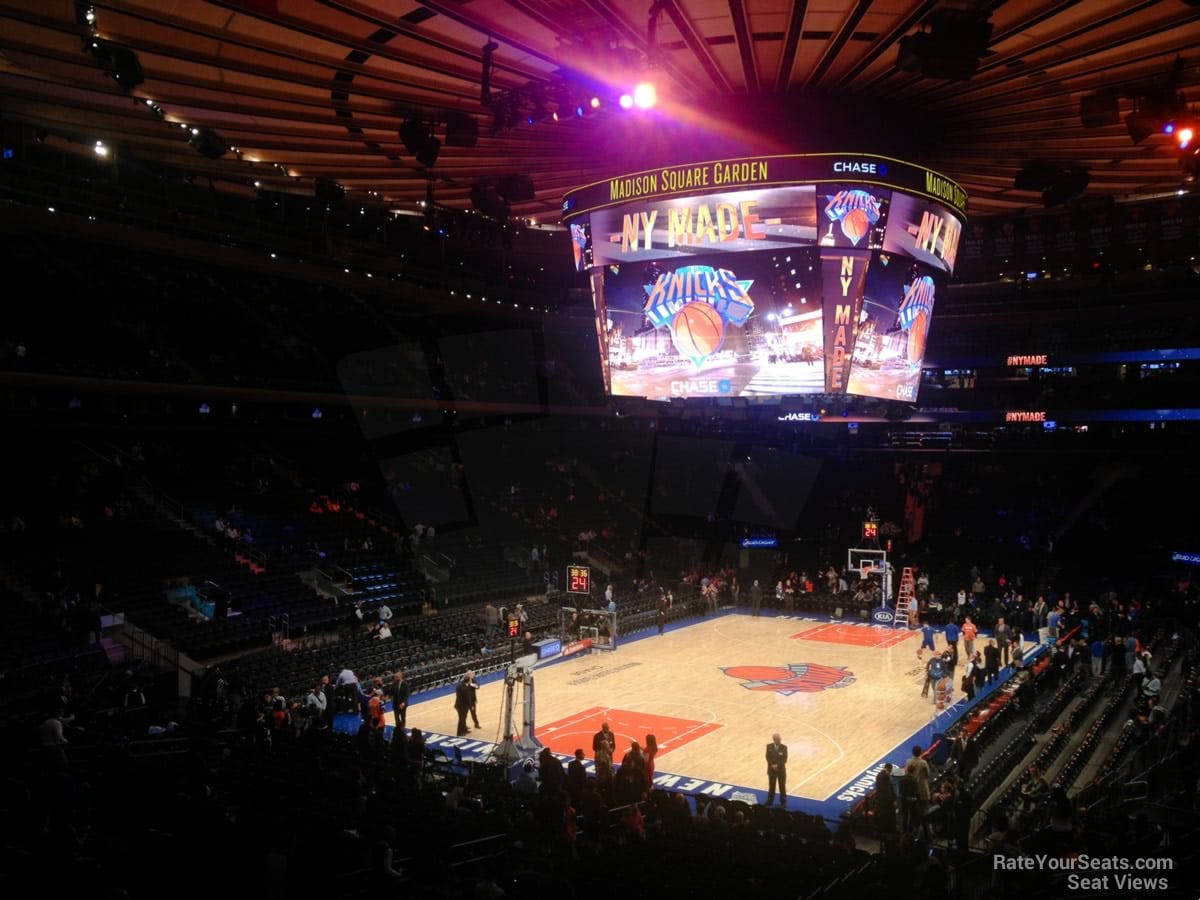 Section 103 at Madison Square Garden