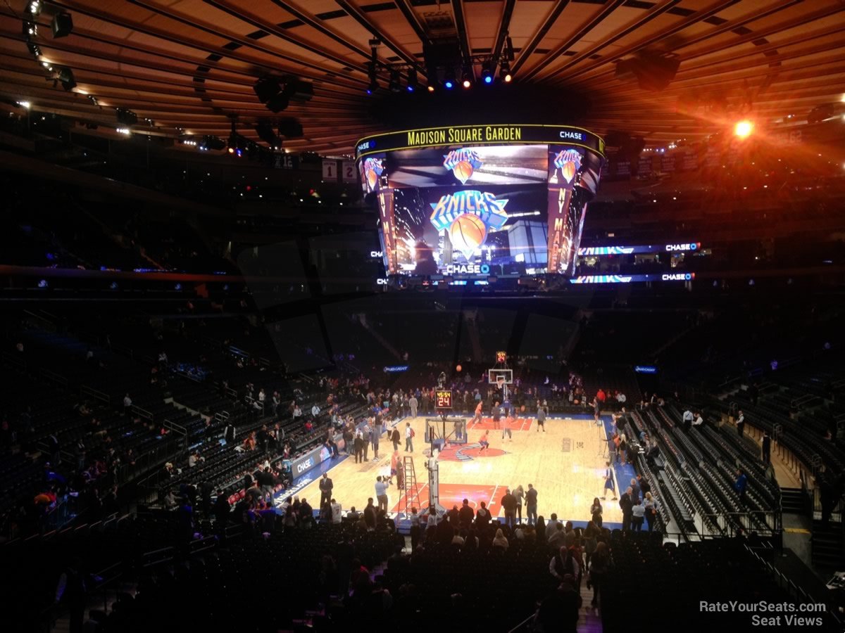 section 112, row 25 seat view  for basketball - madison square garden