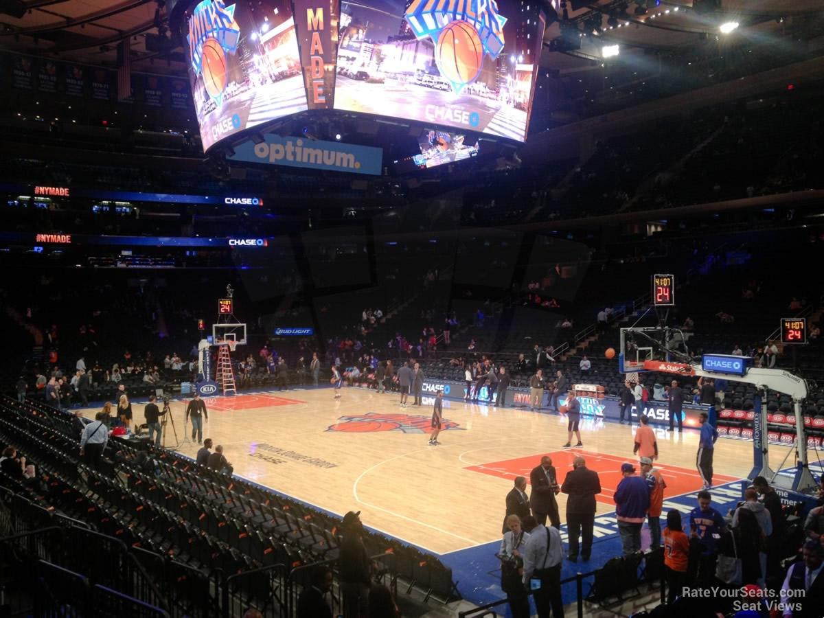 section 119 seat view  for basketball - madison square garden