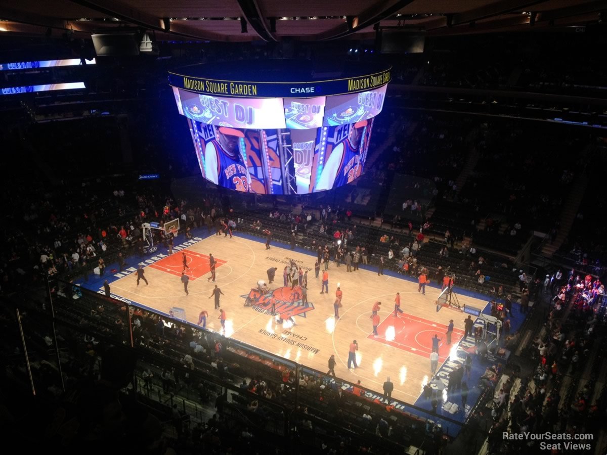 Madison Square Garden Section 315 New York Knicks New York Knicks Seat View For Madison Square Garden Section 315