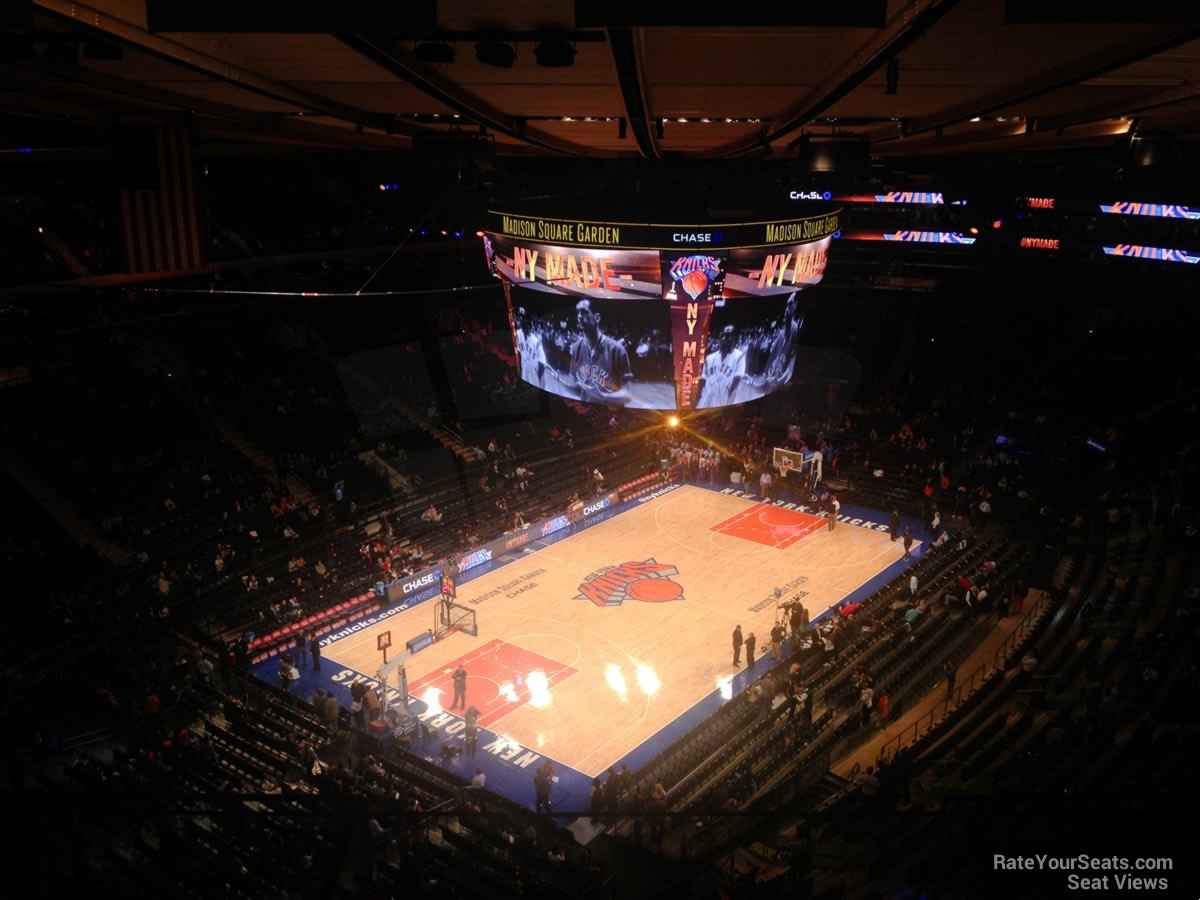 section 324 seat view  for basketball - madison square garden