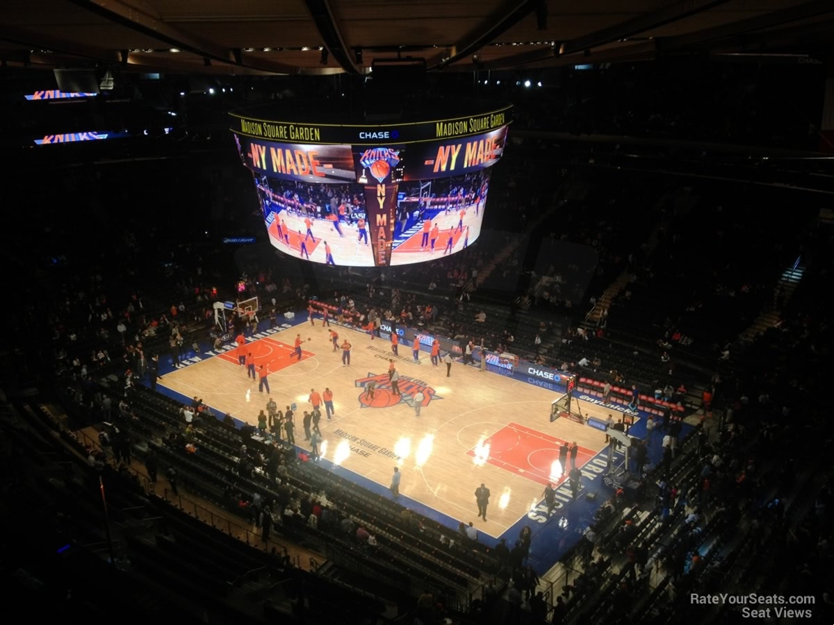 section 328 seat view  for basketball - madison square garden