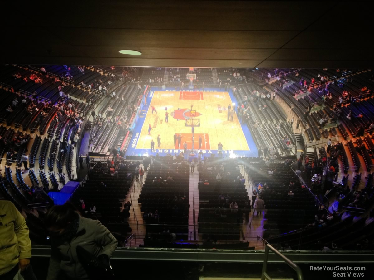 Madison Square Garden Section 416 New York Knicks