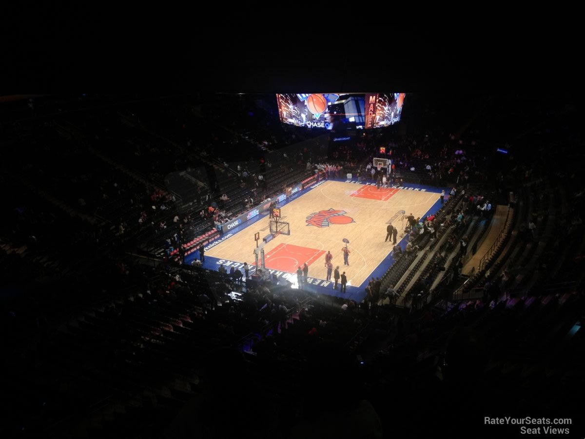 section 418 seat view  for basketball - madison square garden