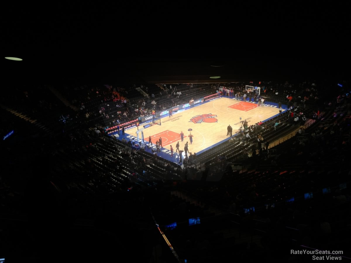 section 420 seat view  for basketball - madison square garden