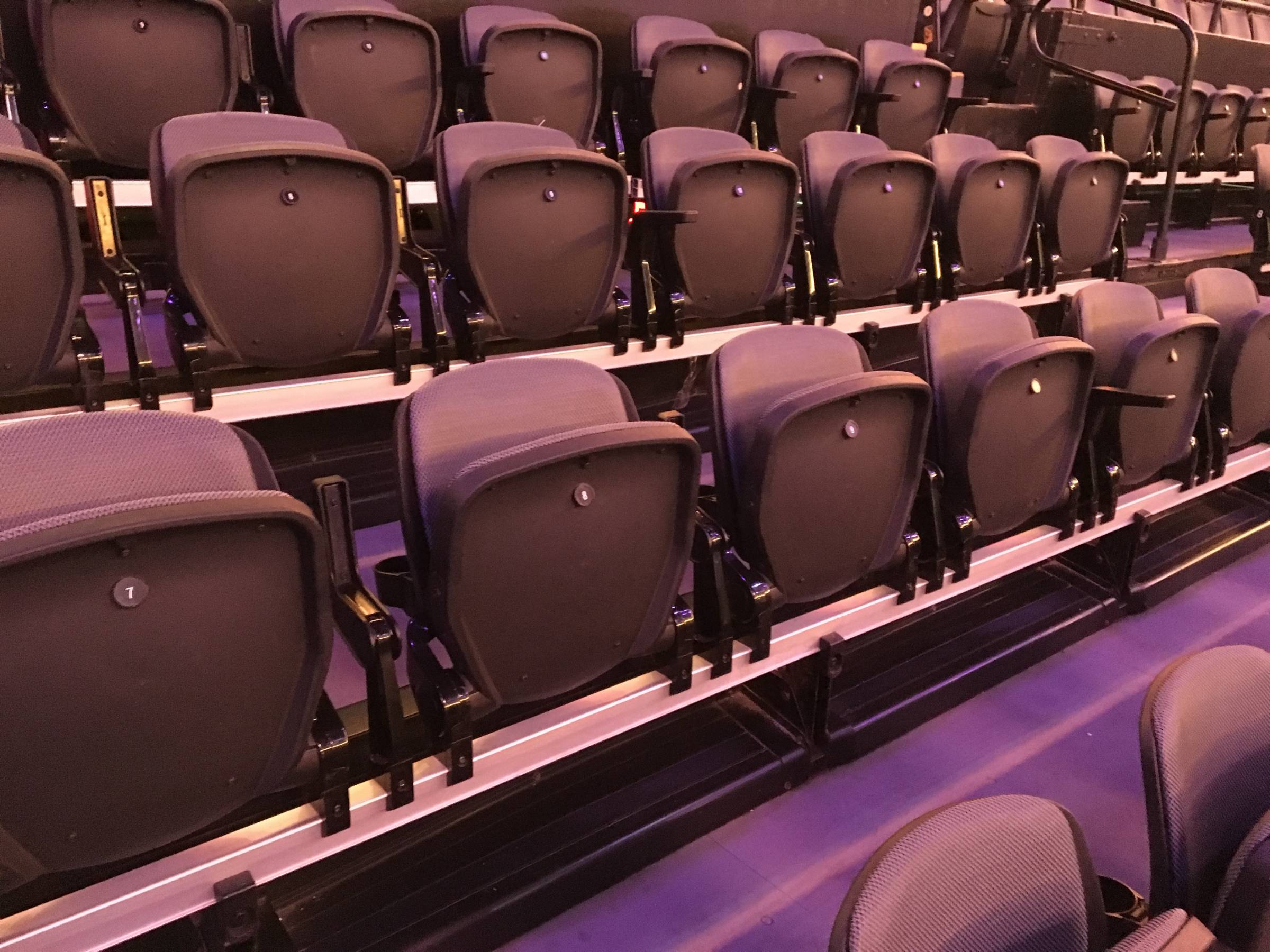 View of reserved seats at Nassau Coliseum