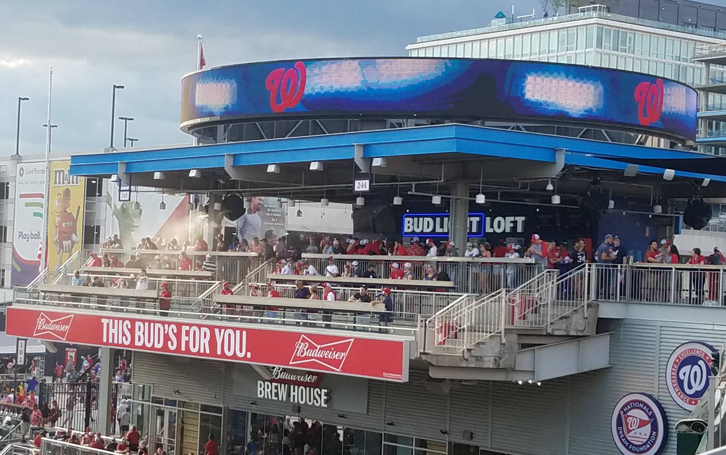 nats park bud light loft