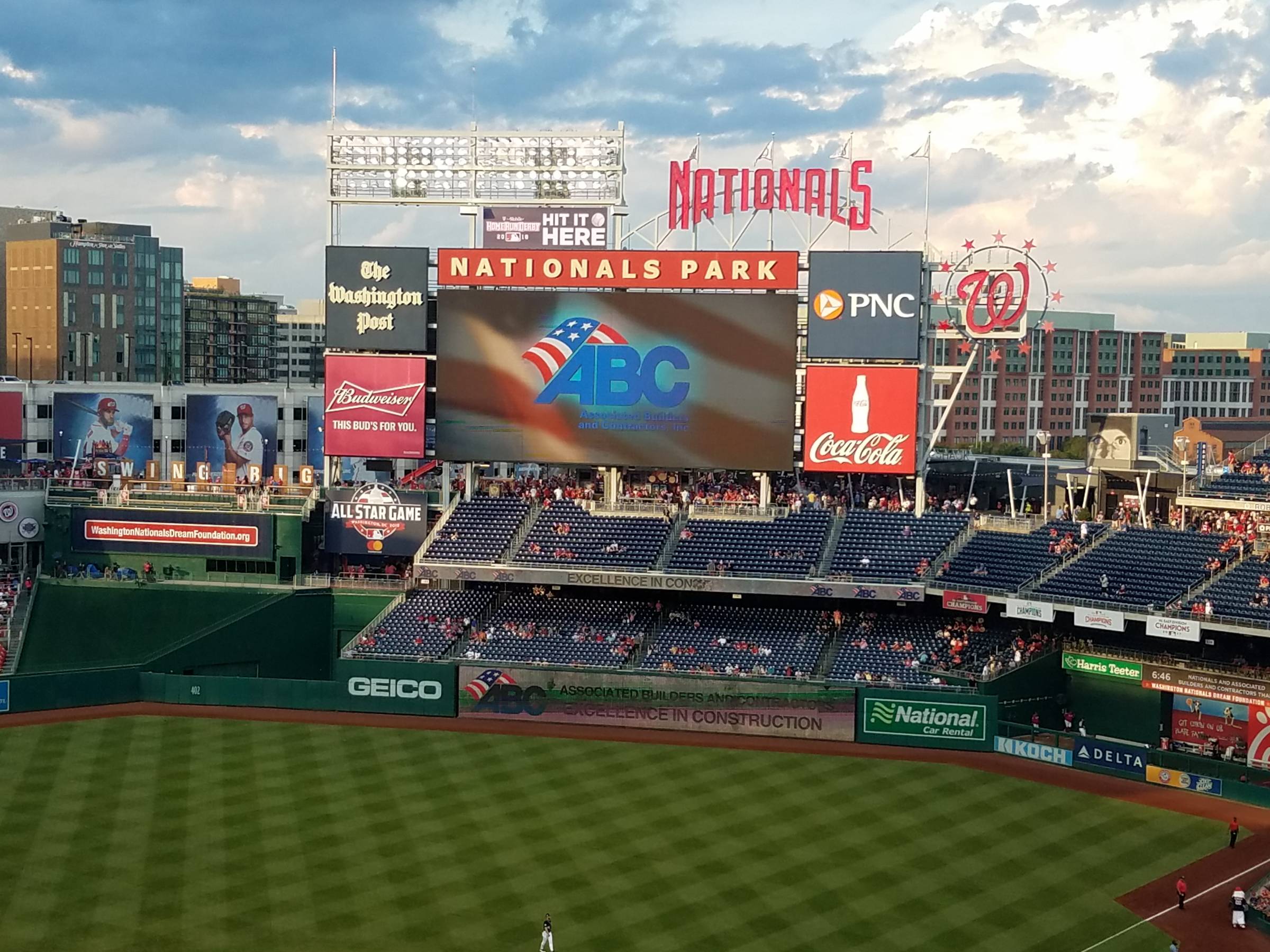 nationals park videoboard