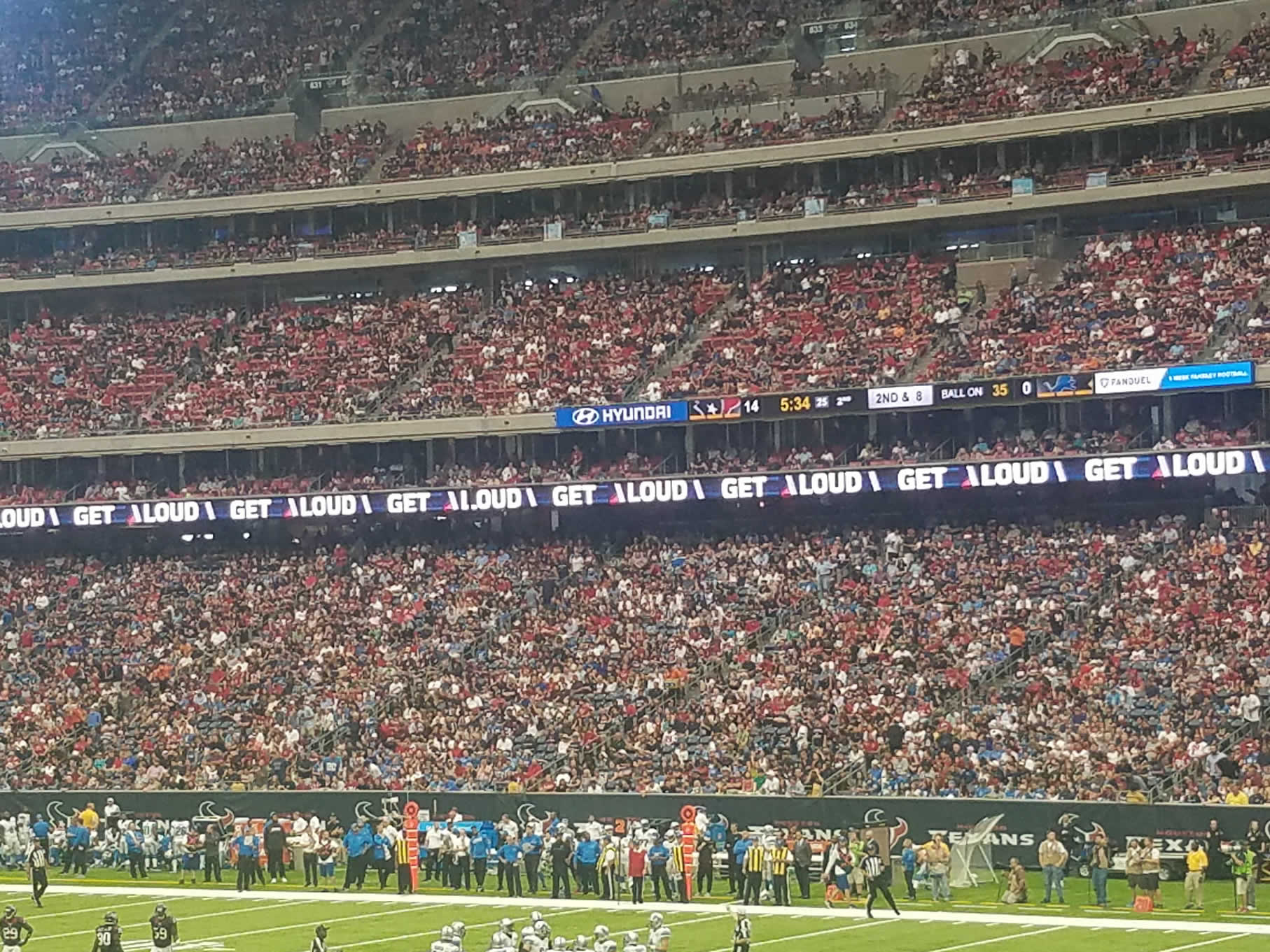 Reliant Stadium Seating Chart Football