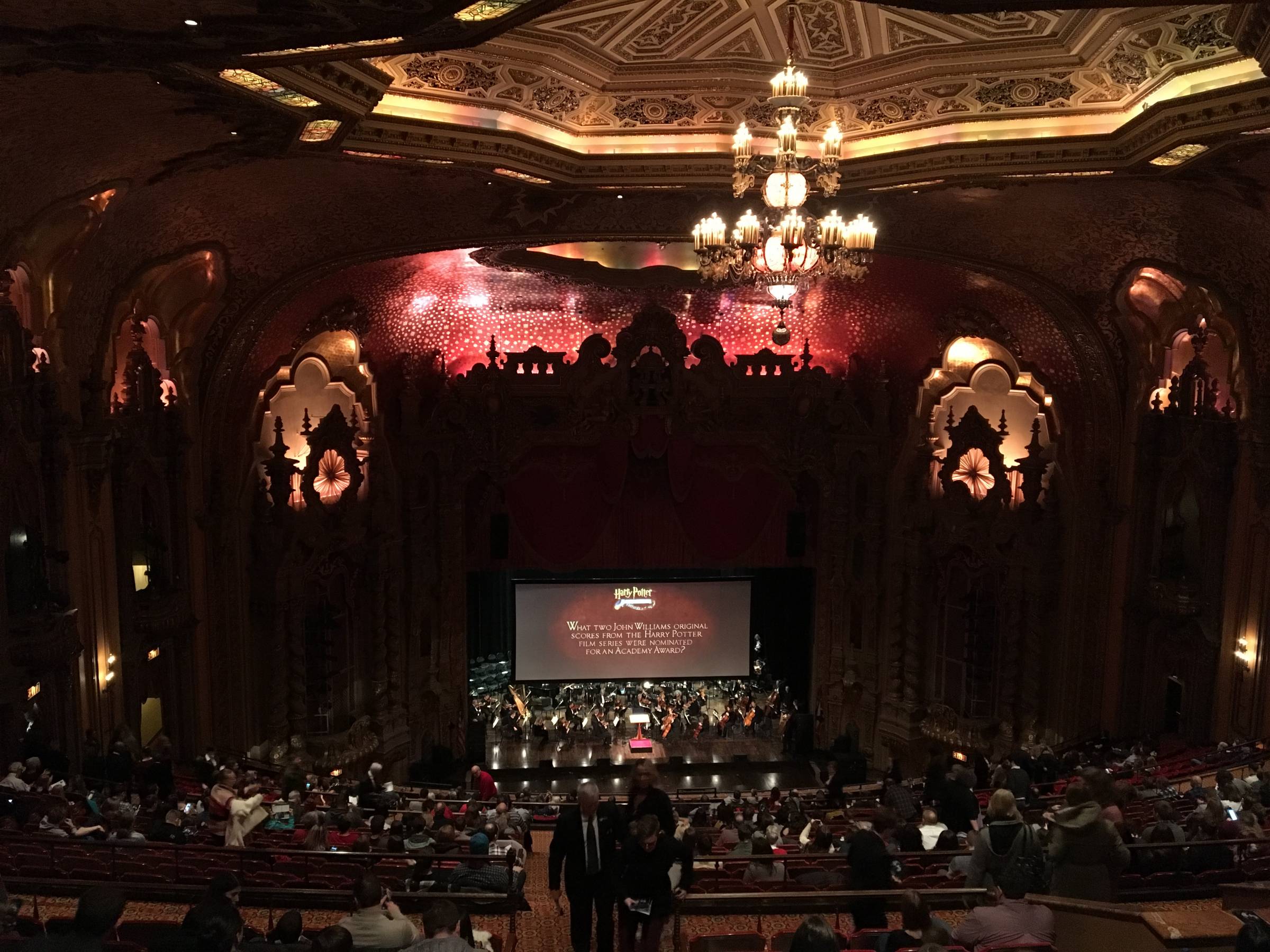 Historic Chandelier at Ohio Theatre