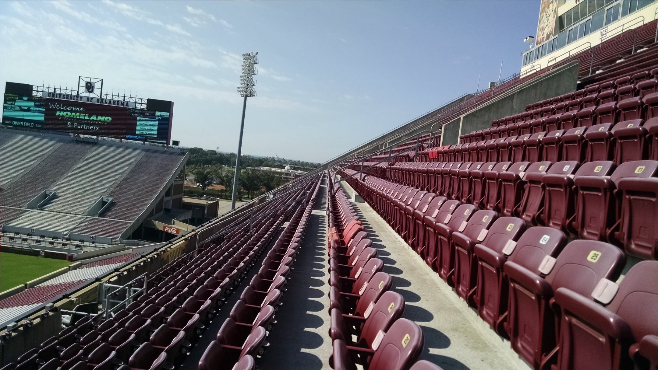 Memorial Stadium Norman Ok Seating Chart