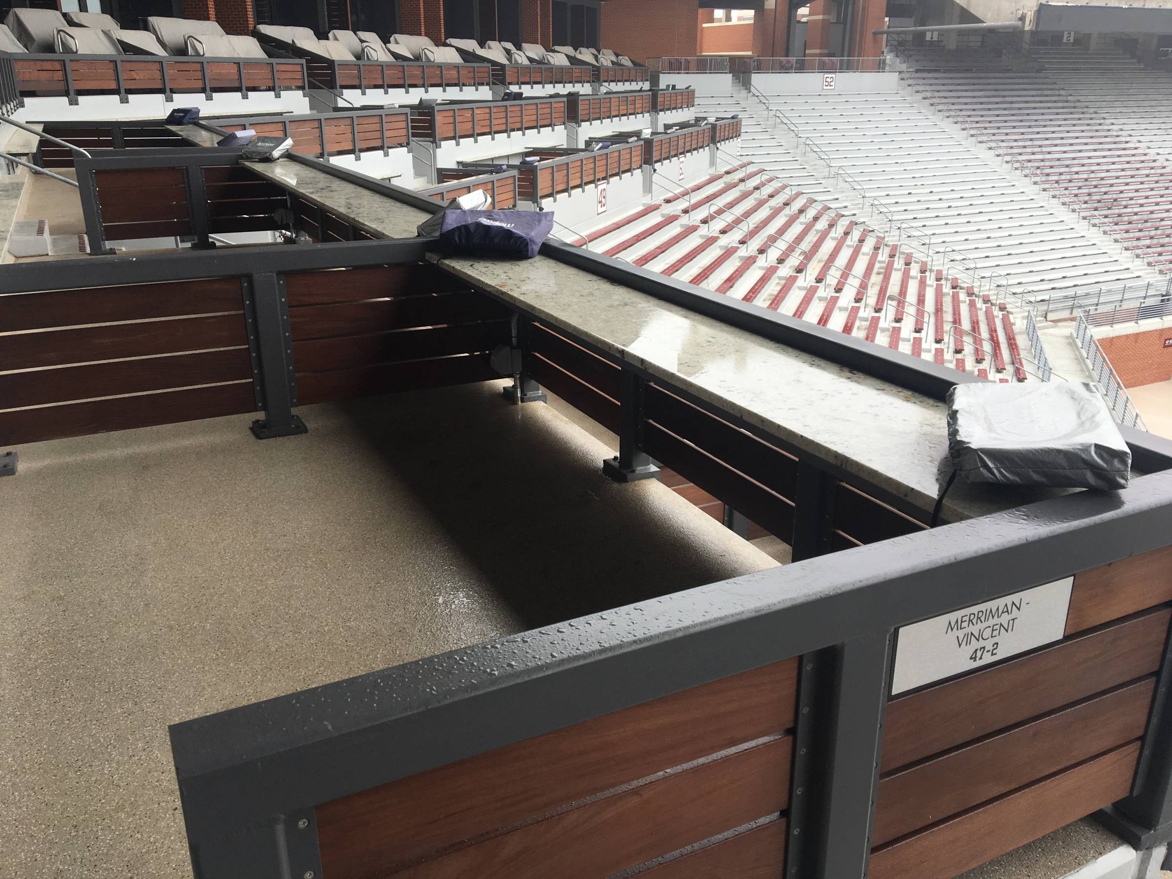 Loge Boxes at Oklahoma Memorial Stadium
