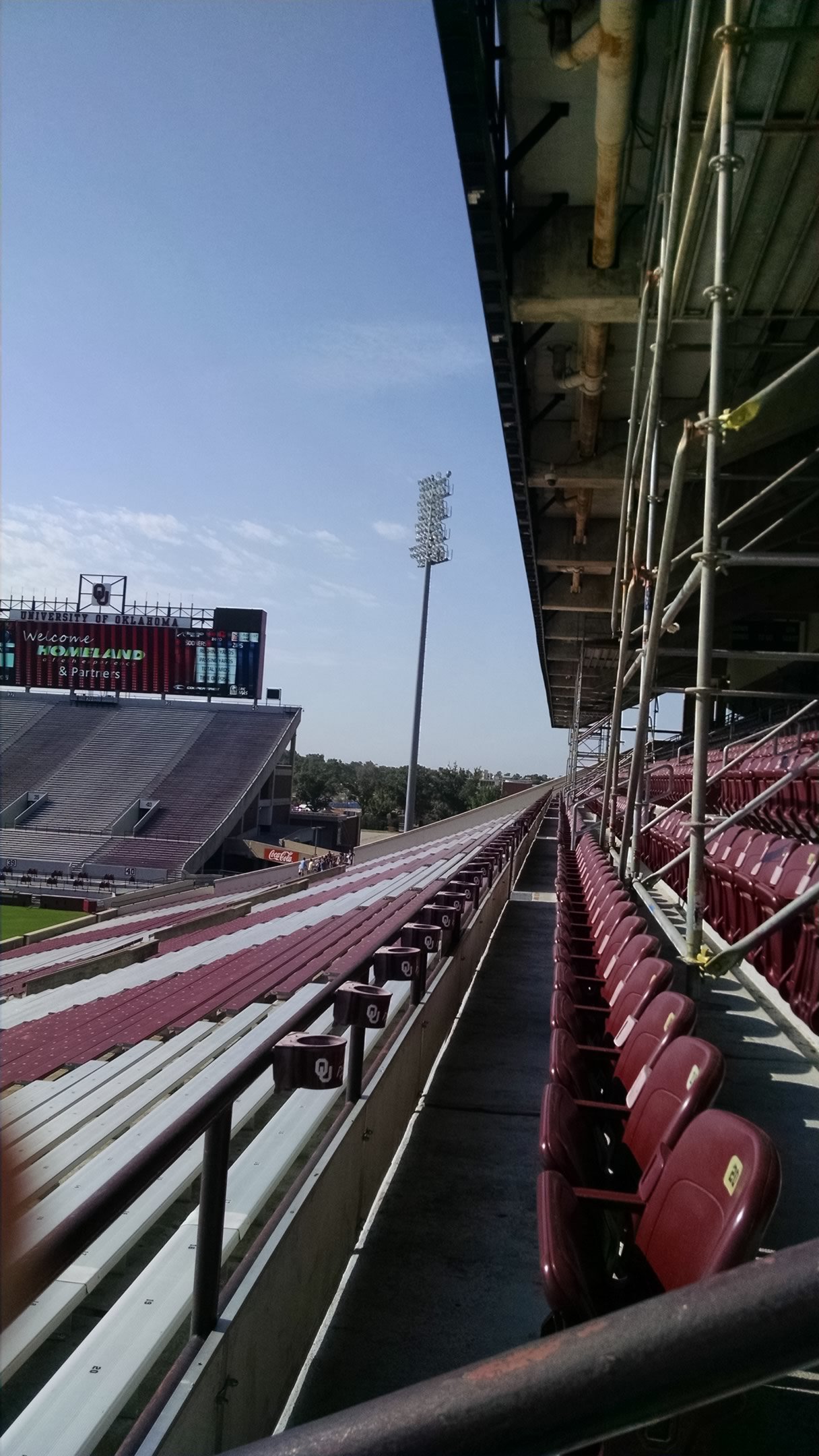 Gaylord Family Oklahoma Memorial Stadium Seating Chart