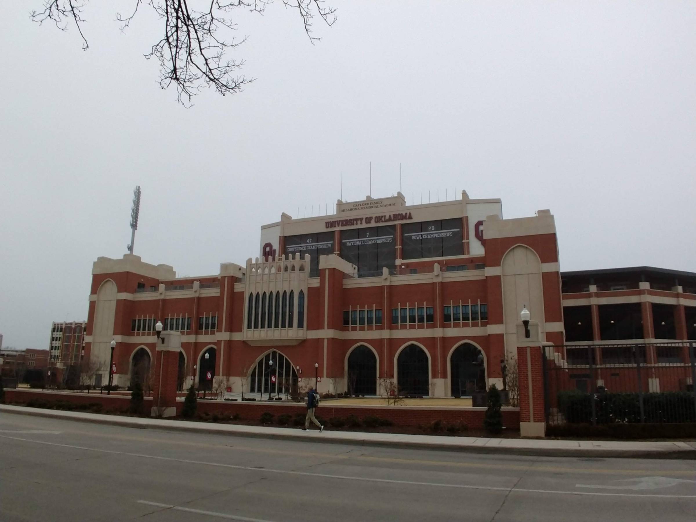 South Entrance at Oklahoma Memorial Stadium