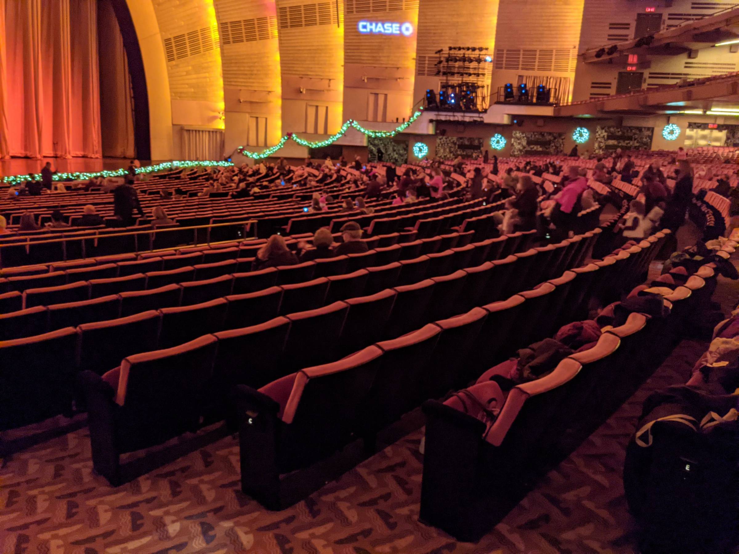 orchestra seats radio city music hall