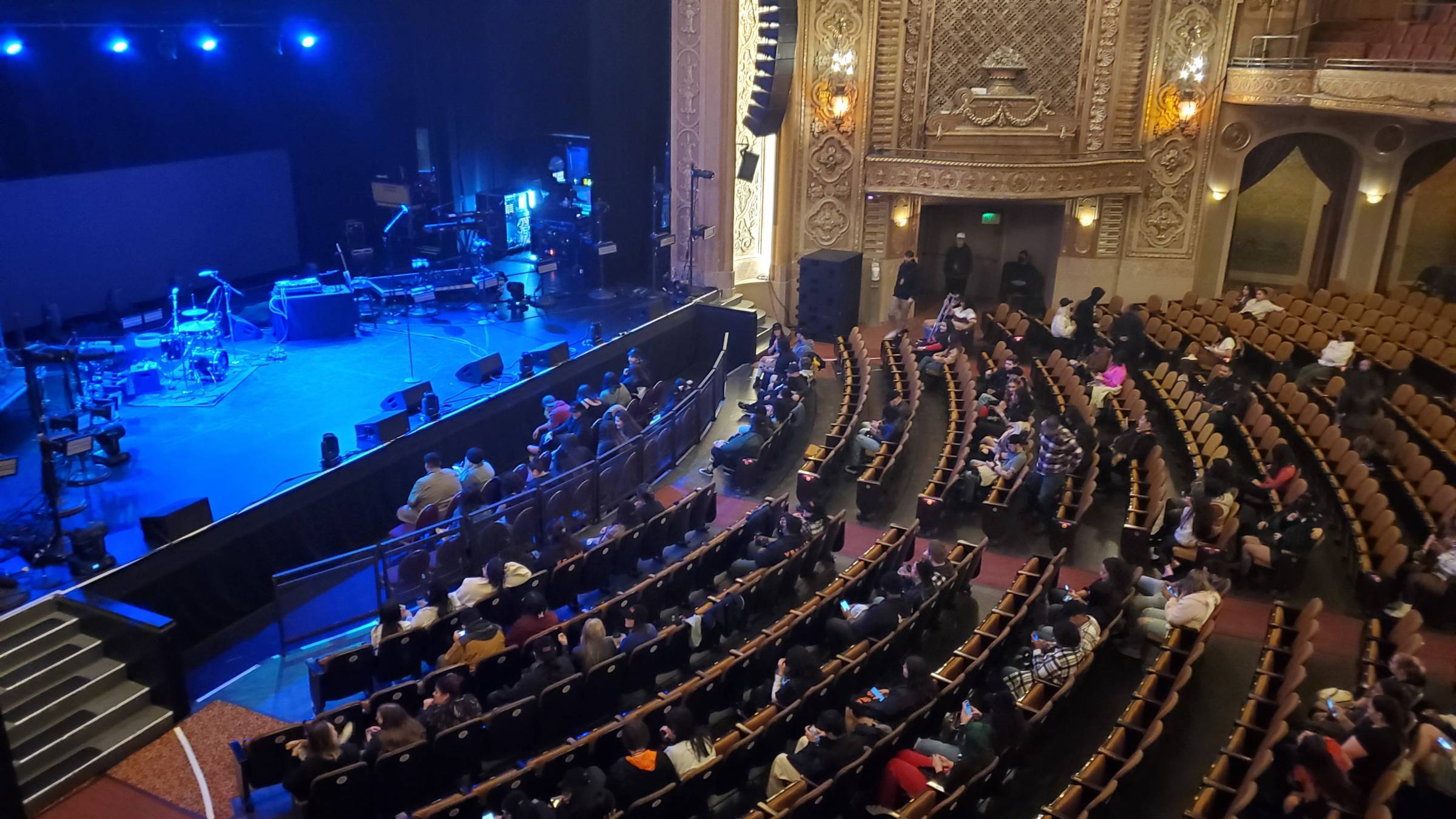 Pit Seating at Paramount Theatre in Seattle