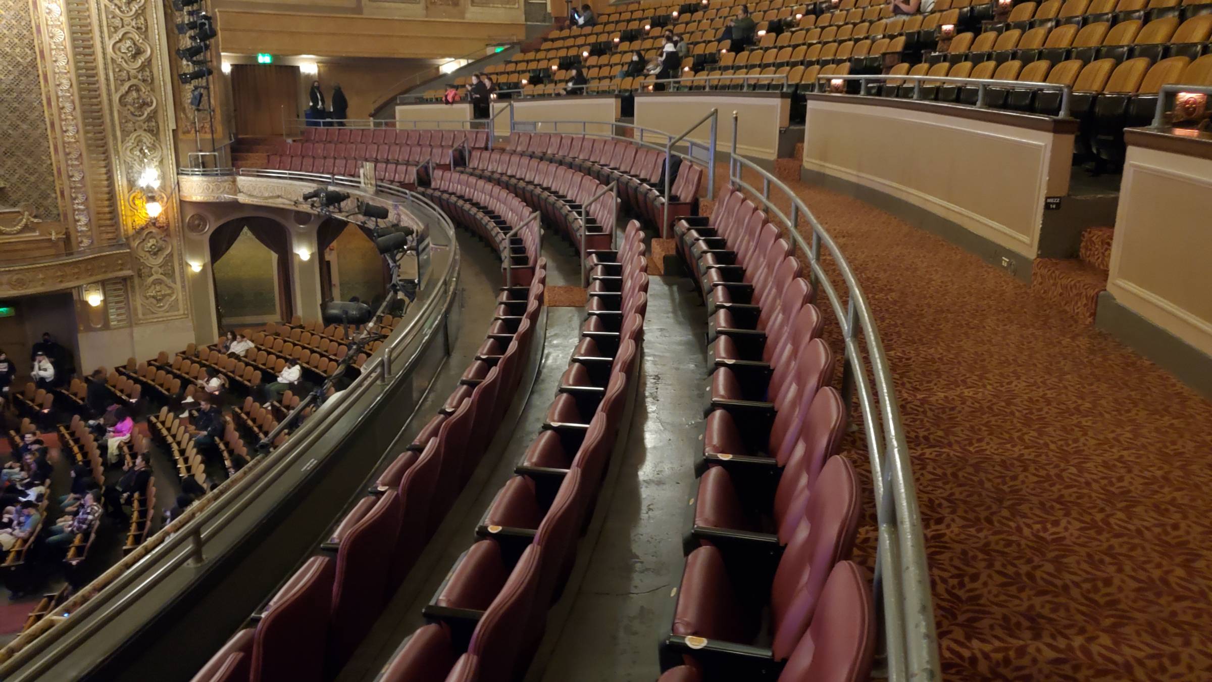 Beaumont Theater Seating Chart Loge Overhang